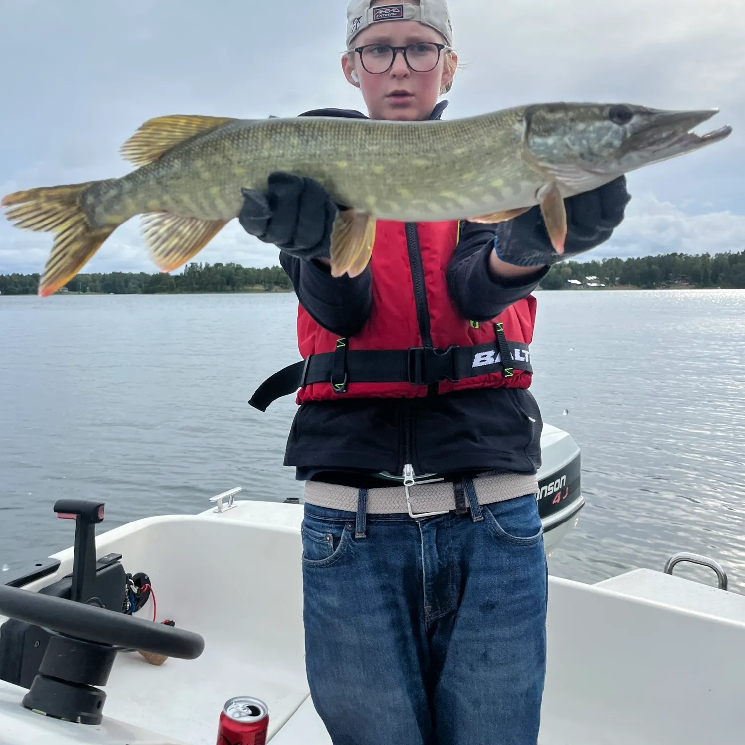 Northern pike caught on Fishbrain