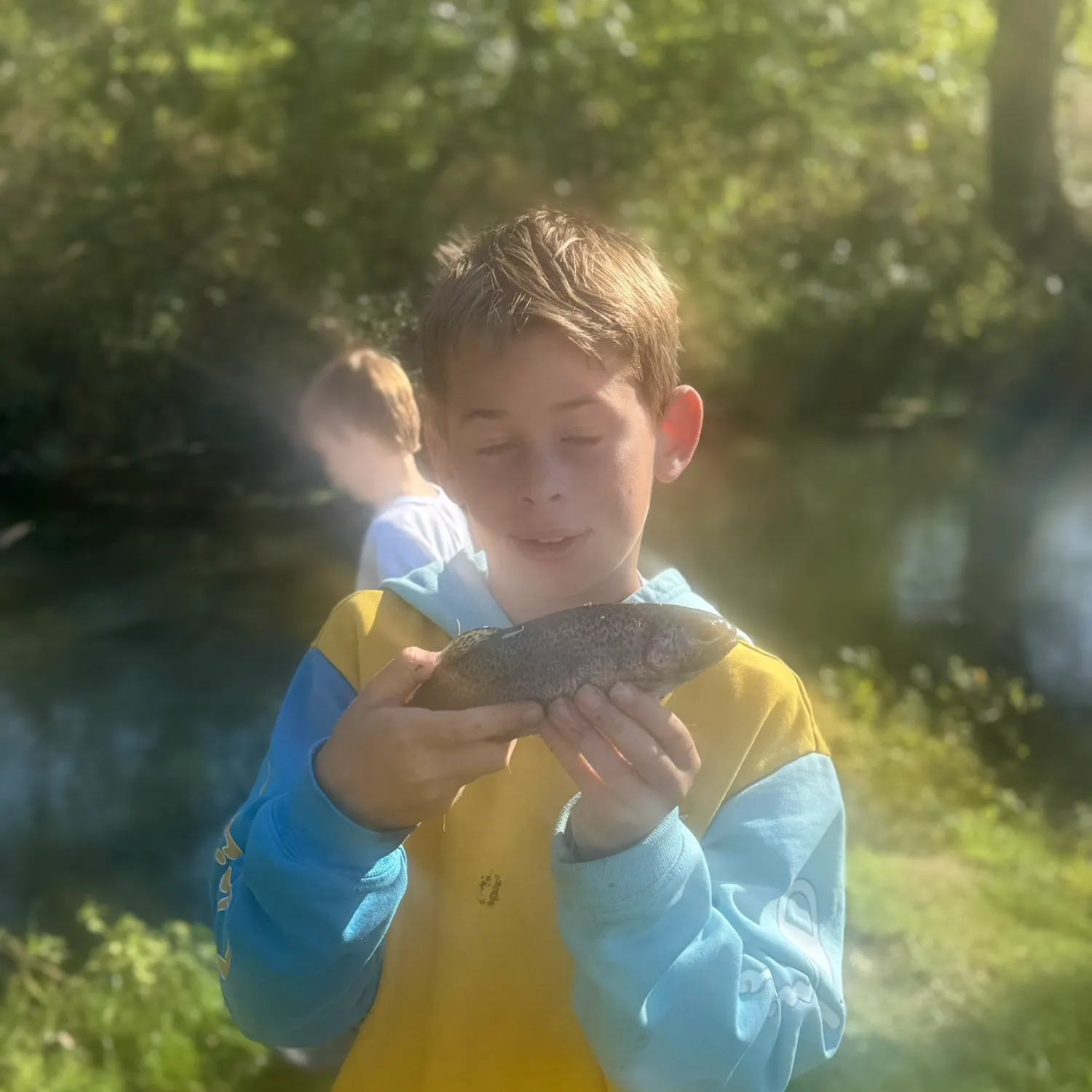 Rainbow trout caught on Fishbrain