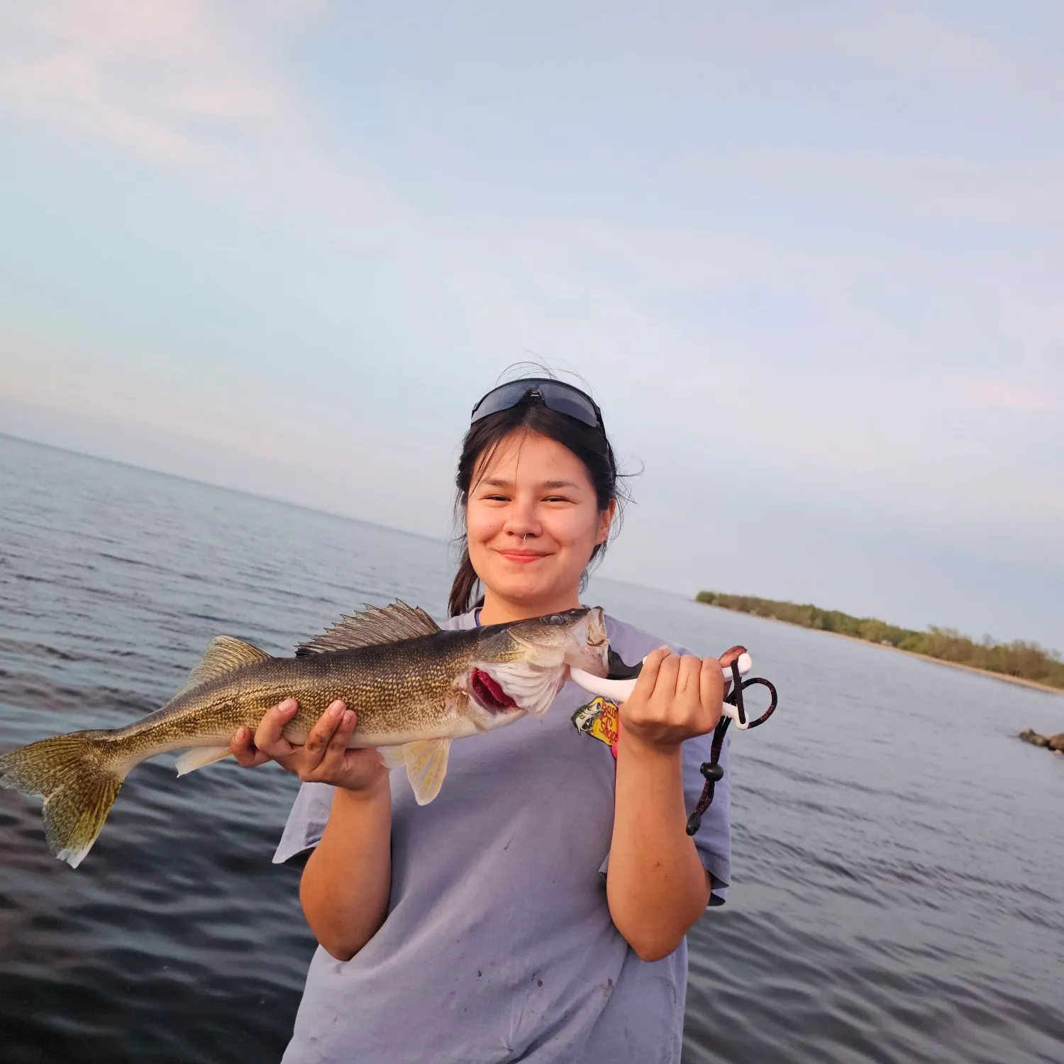 Walleye caught on Fishbrain