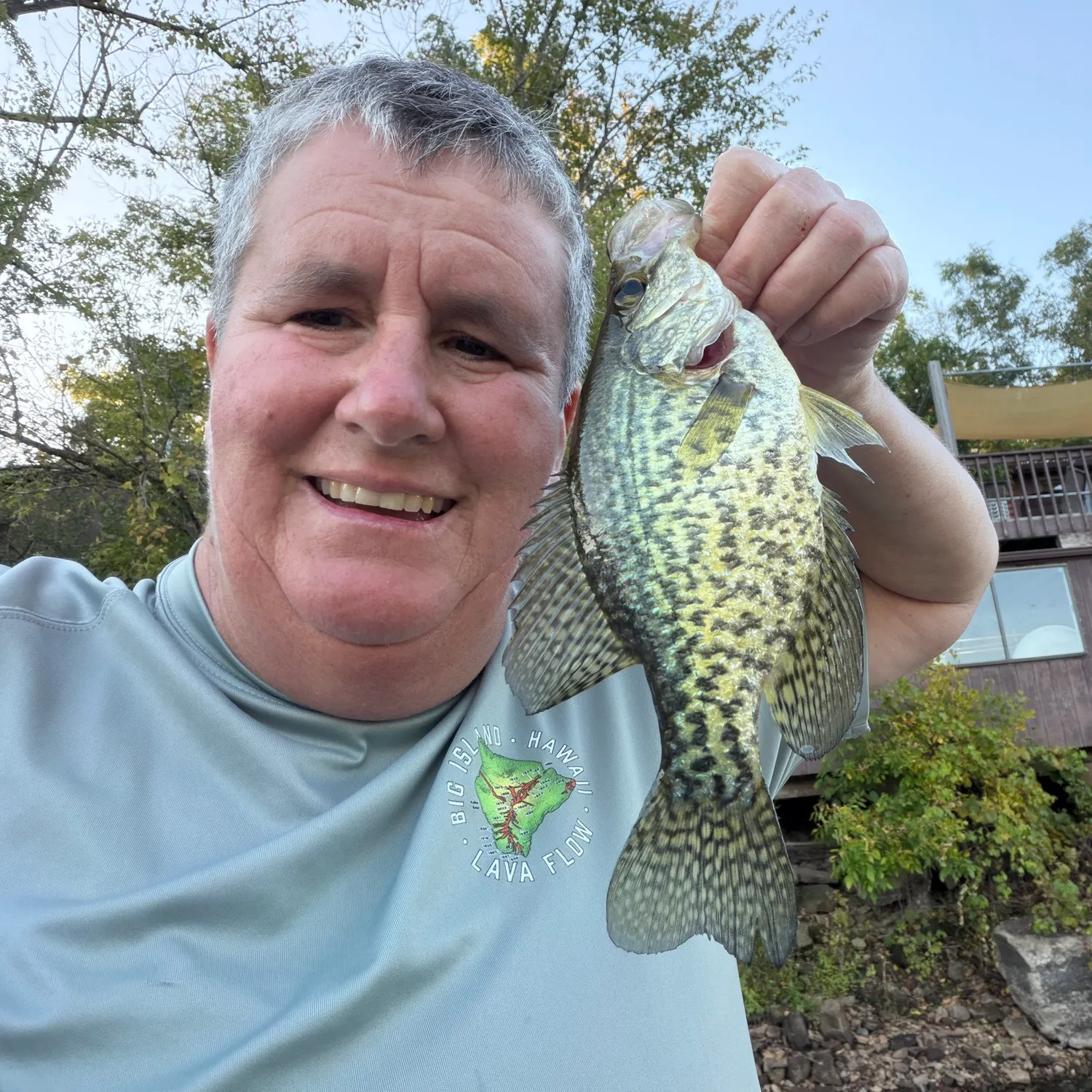 Black crappie caught on Fishbrain