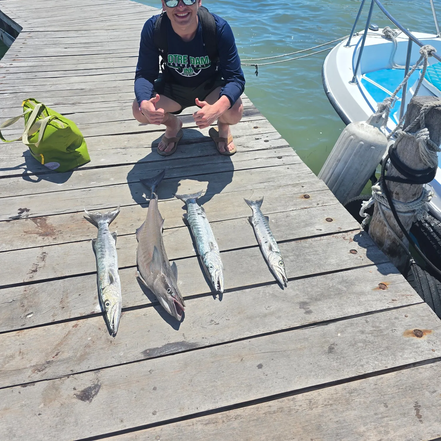 recently logged catches