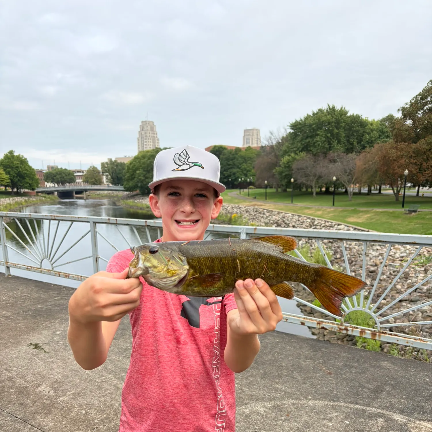Smallmouth bass caught on Fishbrain