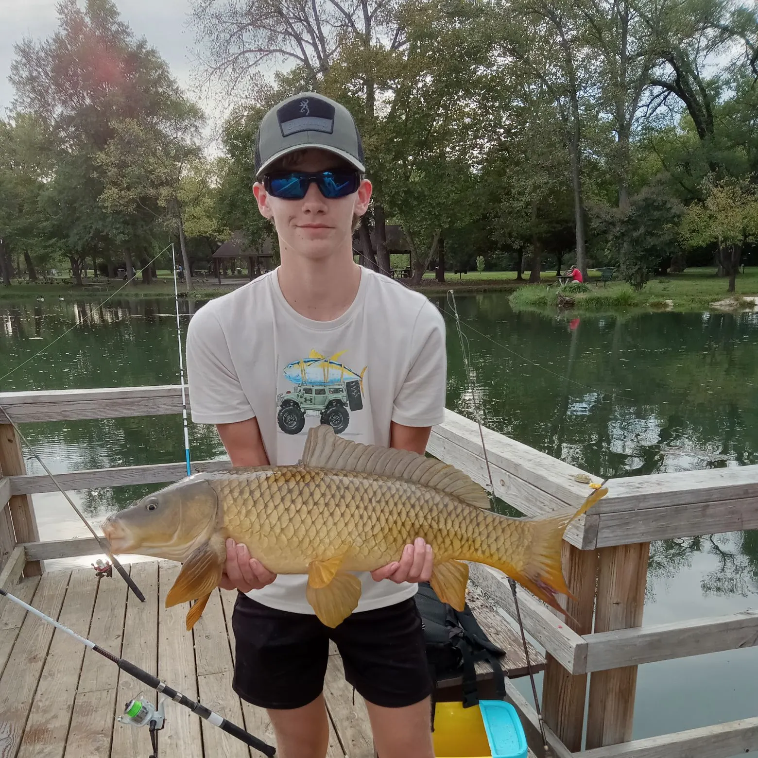 The most recent Common carp catches on Fishbrain