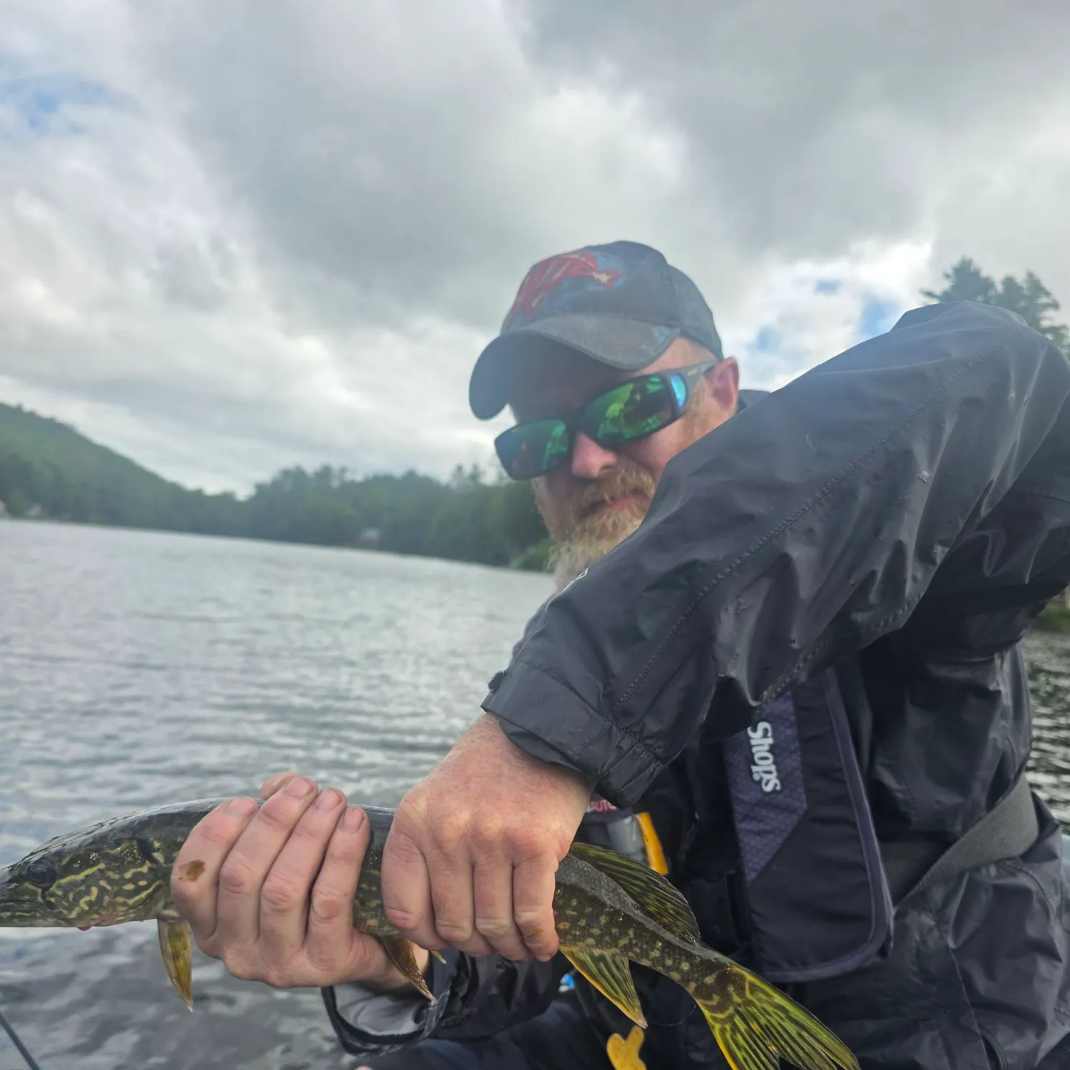 Northern pike caught on Fishbrain