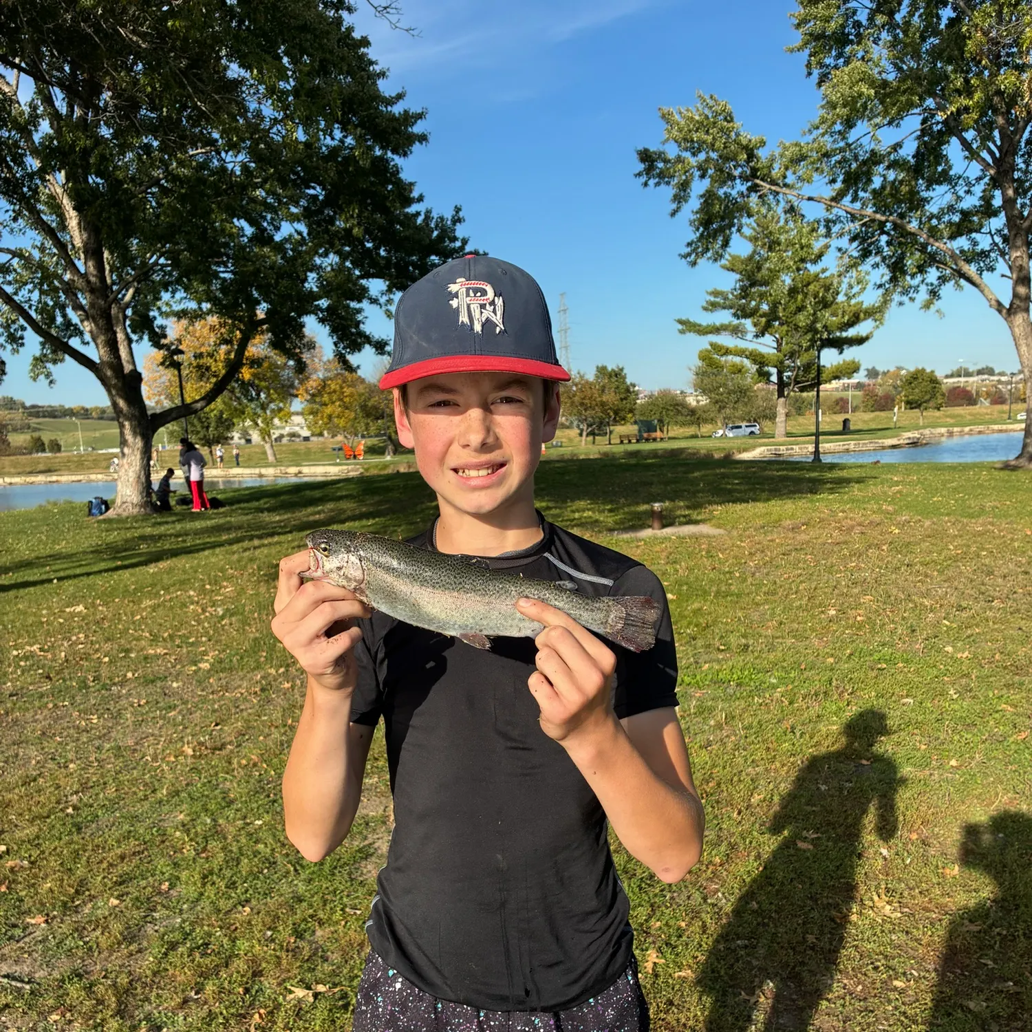 Rainbow trout caught on Fishbrain