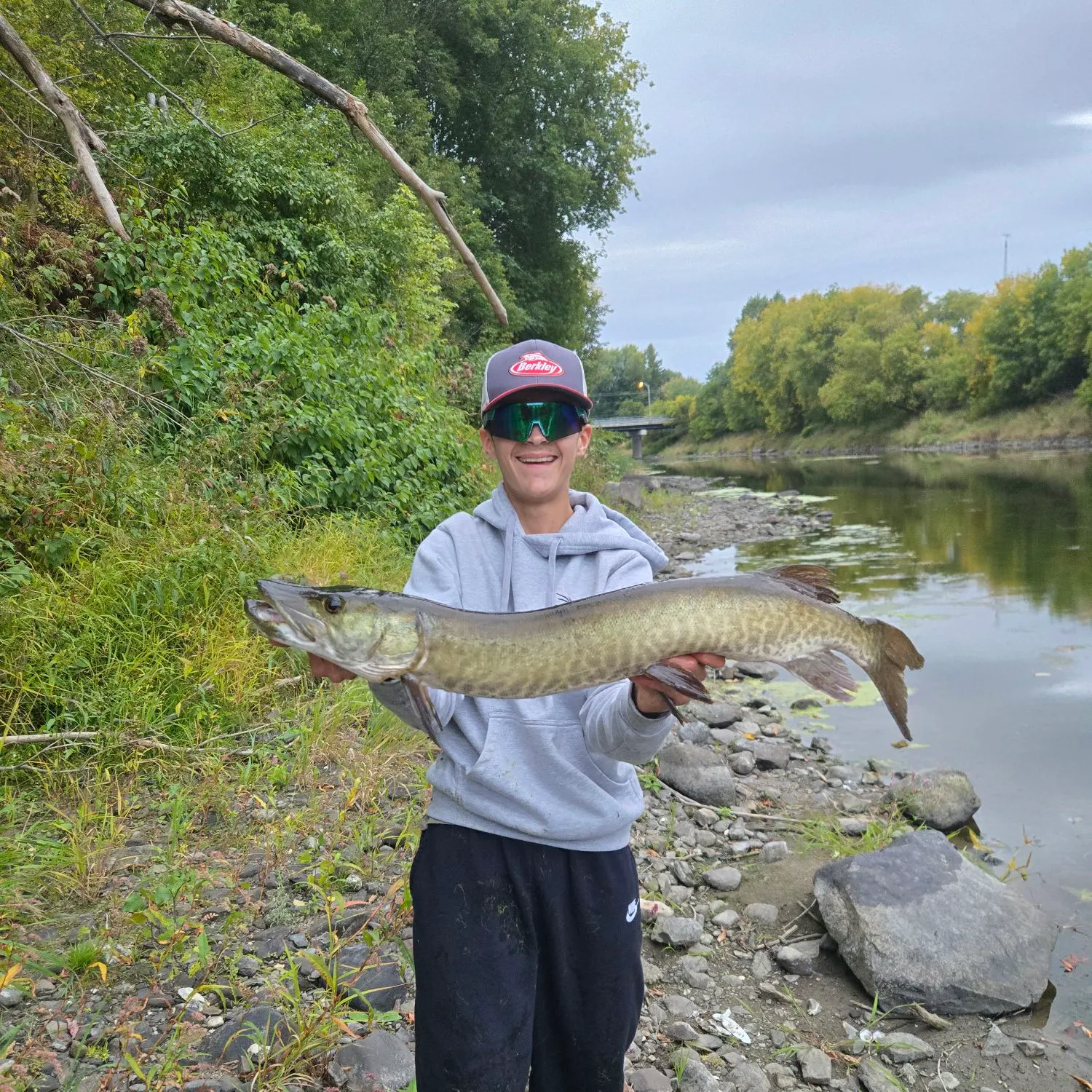 Muskie caught on Fishbrain