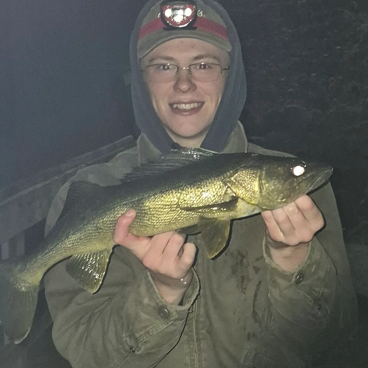 Walleye caught on Fishbrain