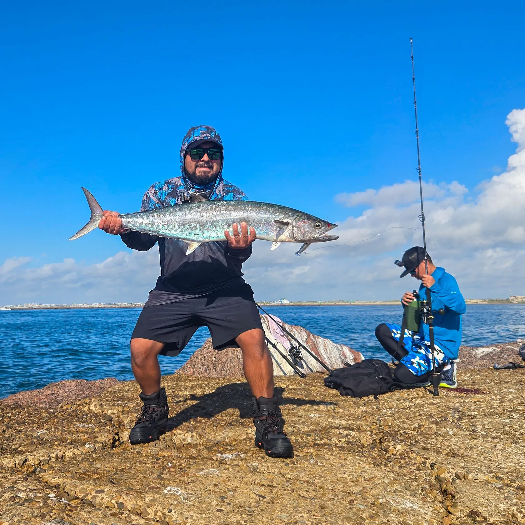 King mackerel caught on Fishbrain