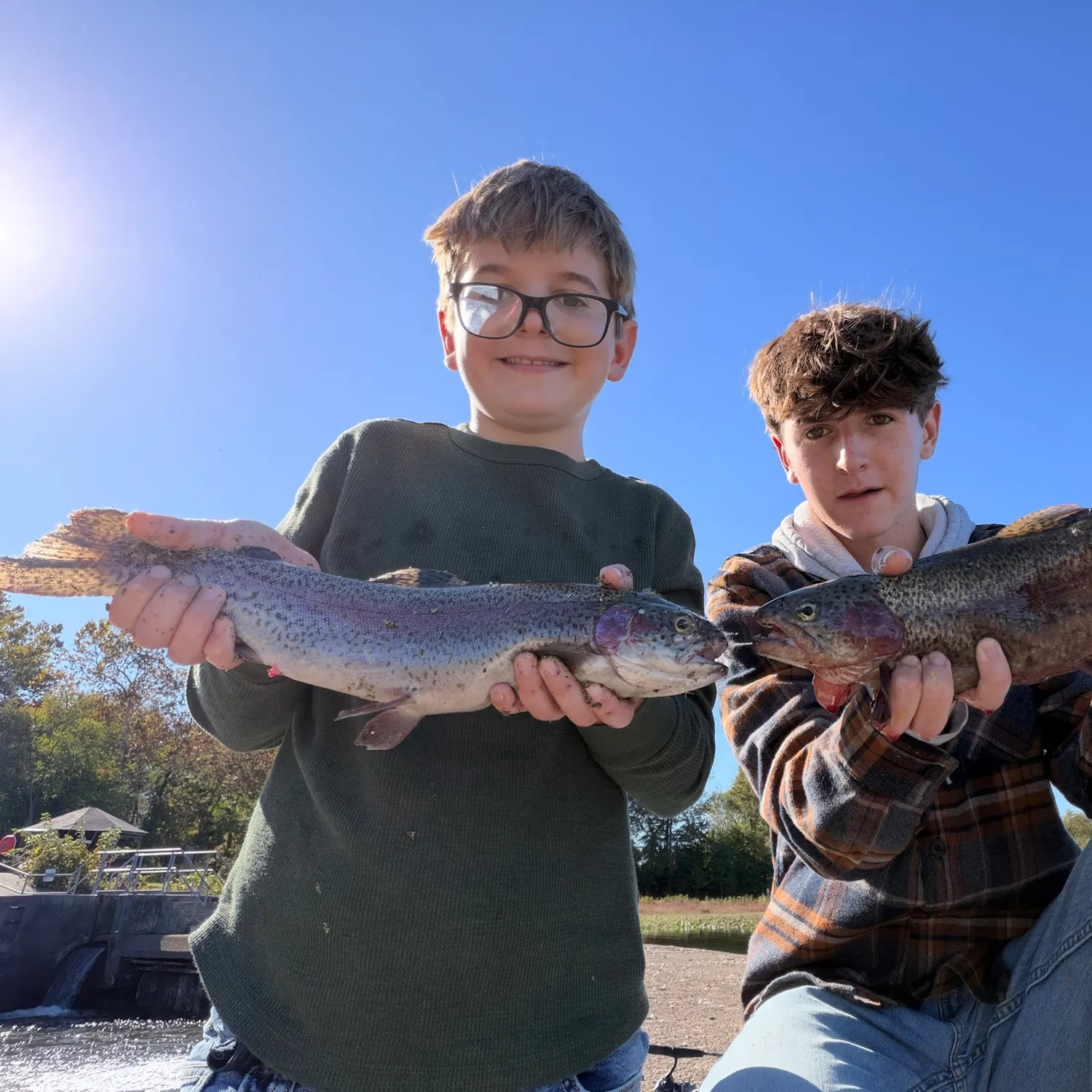 Rainbow trout caught on Fishbrain