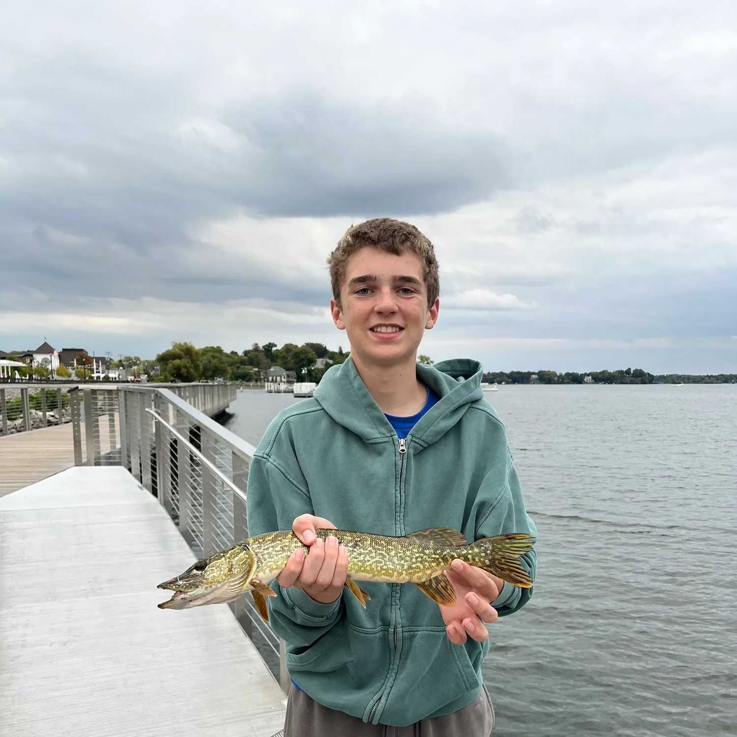 Northern pike caught on Fishbrain