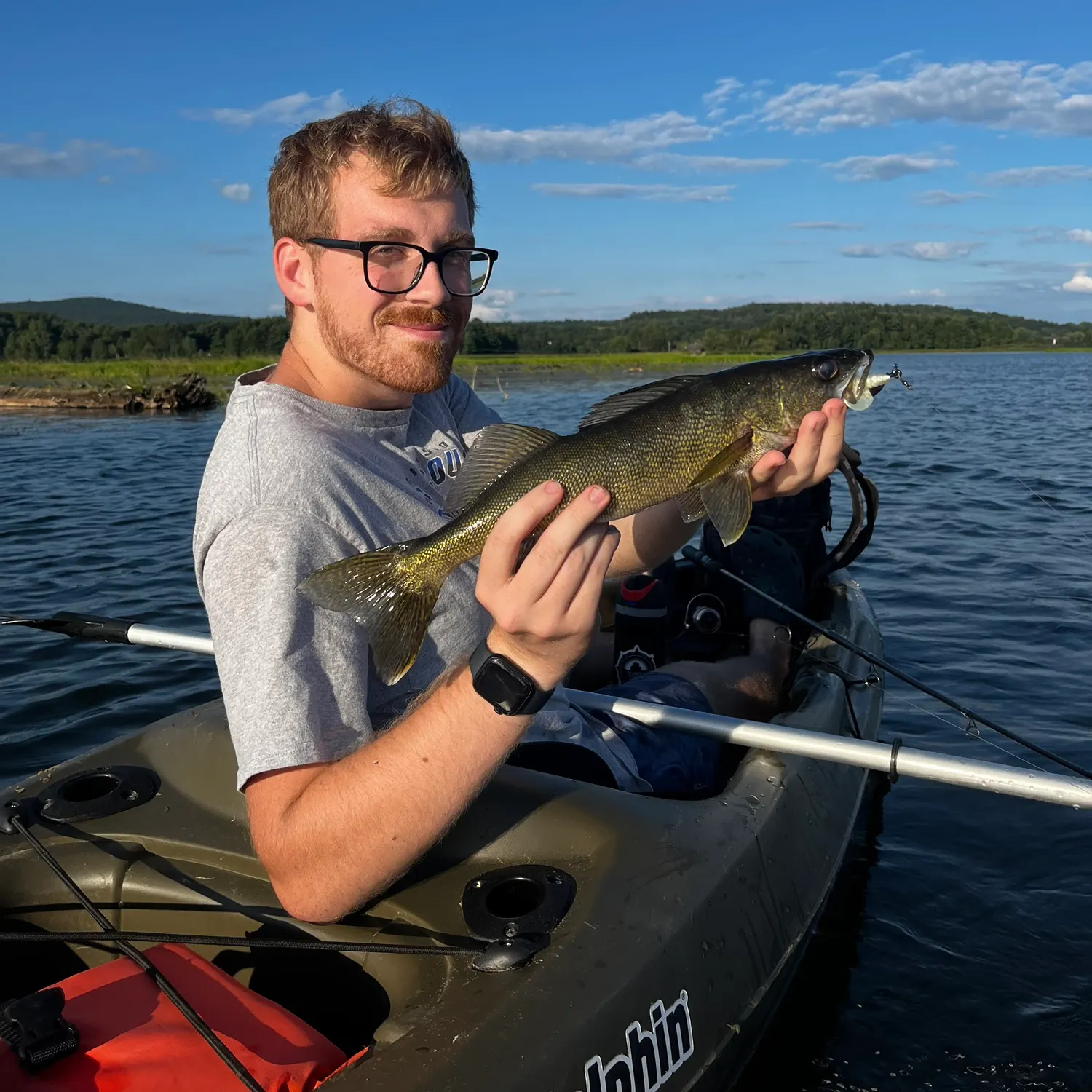 Walleye caught on Fishbrain