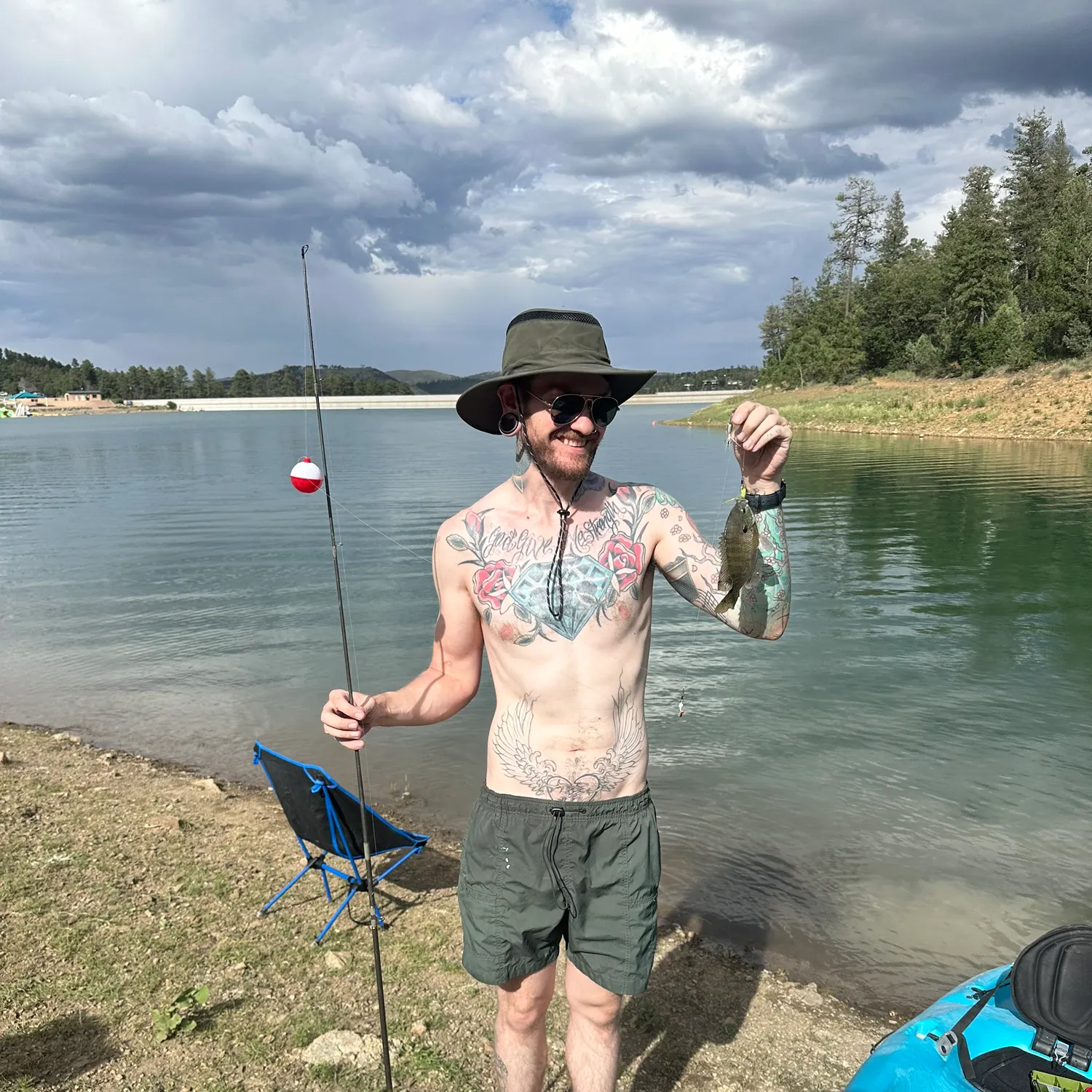 recently logged catches