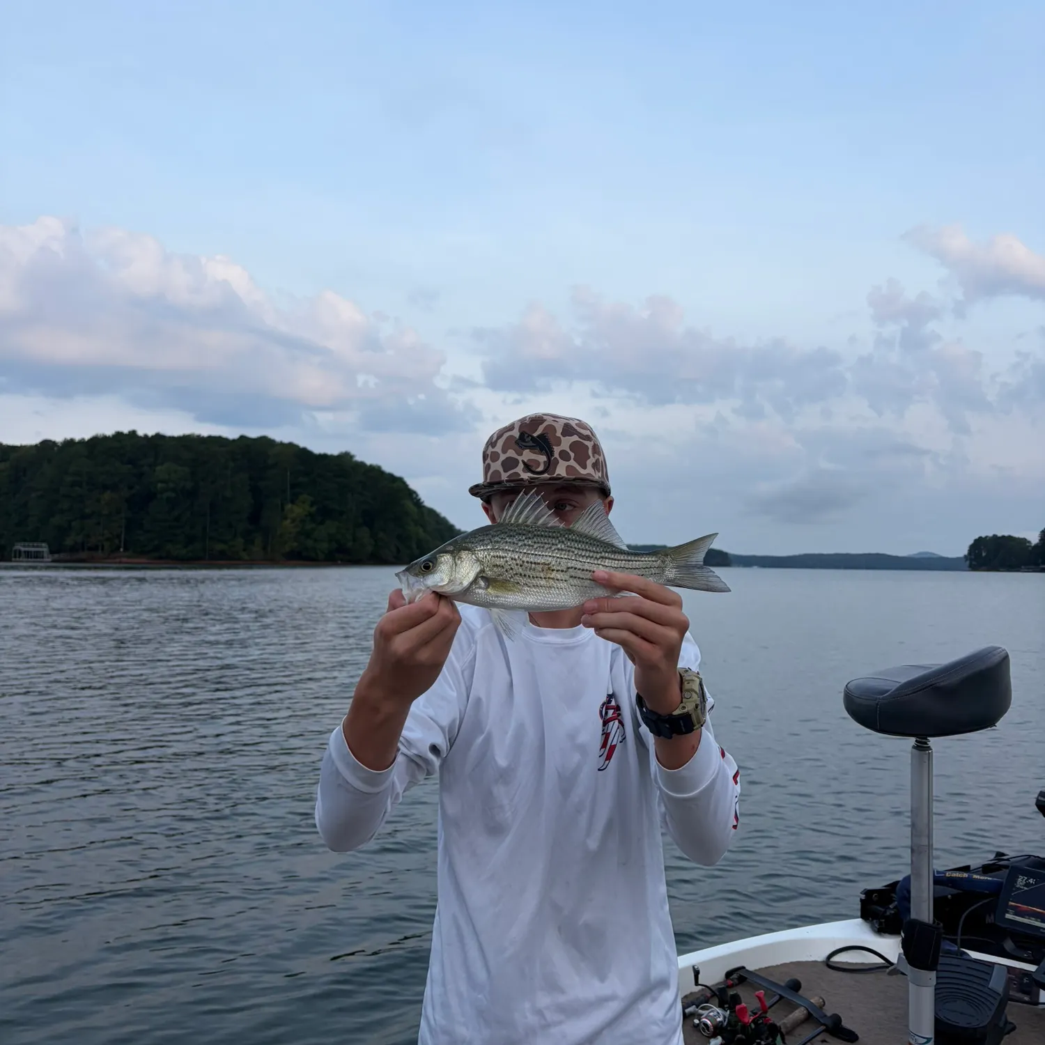 White bass caught on Fishbrain