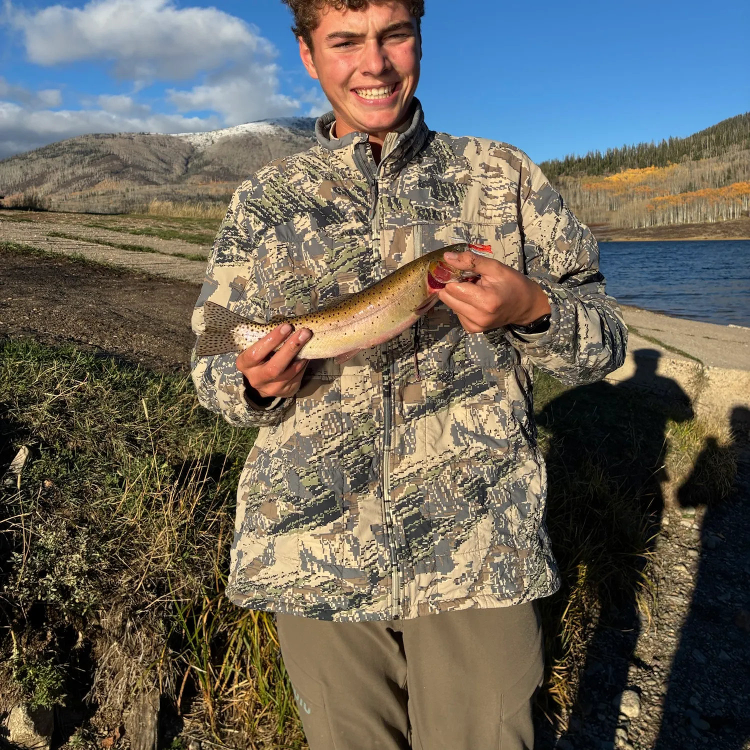 Cutthroat trout caught on Fishbrain