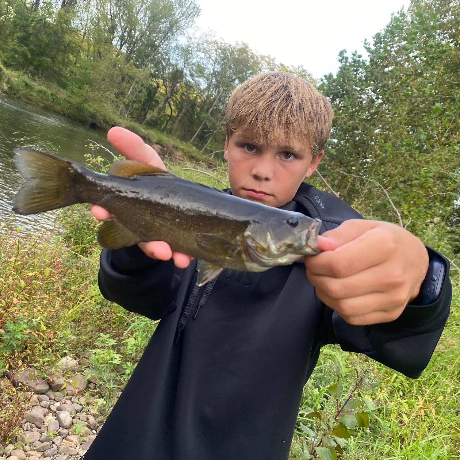 Smallmouth bass caught on Fishbrain