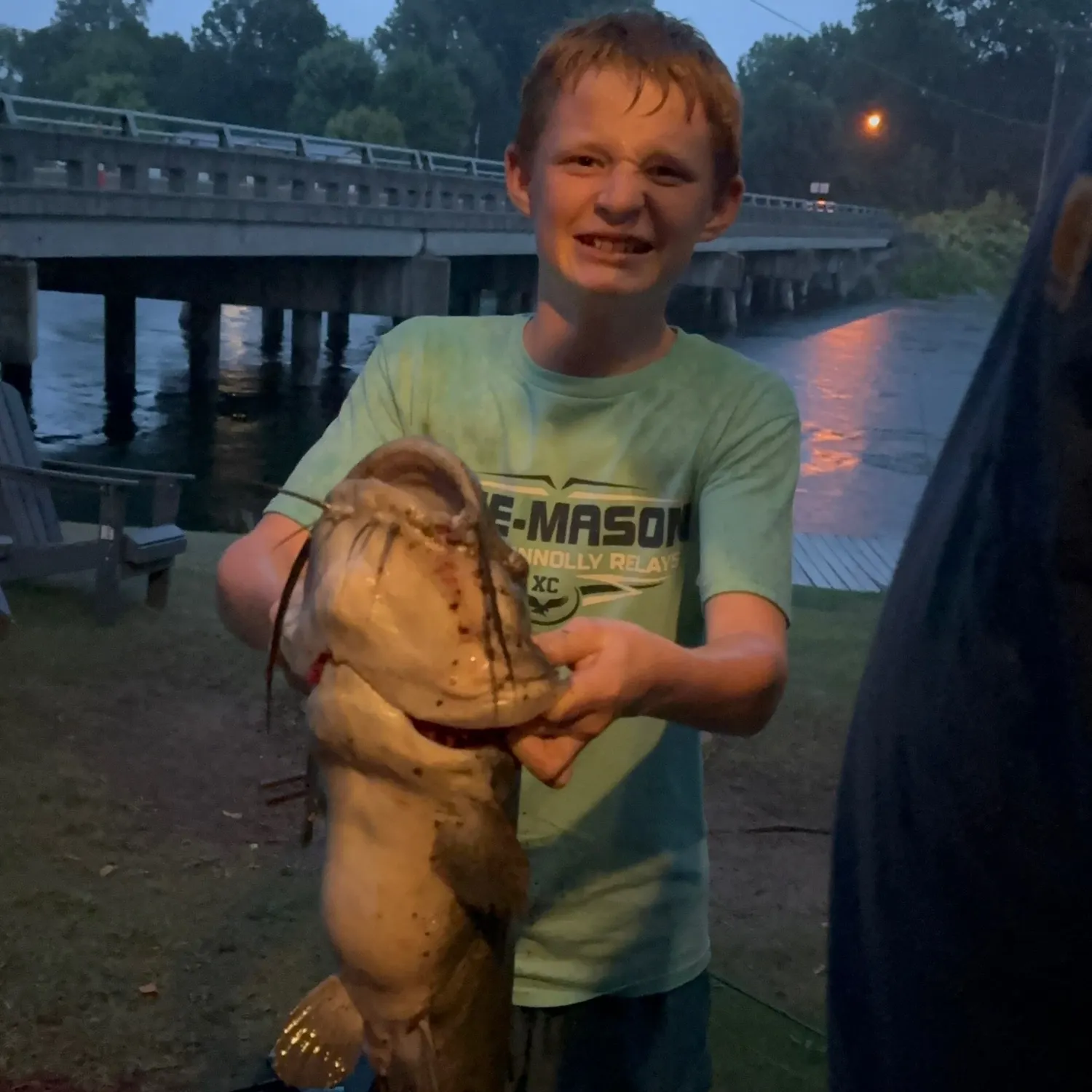 Channel catfish caught on Fishbrain