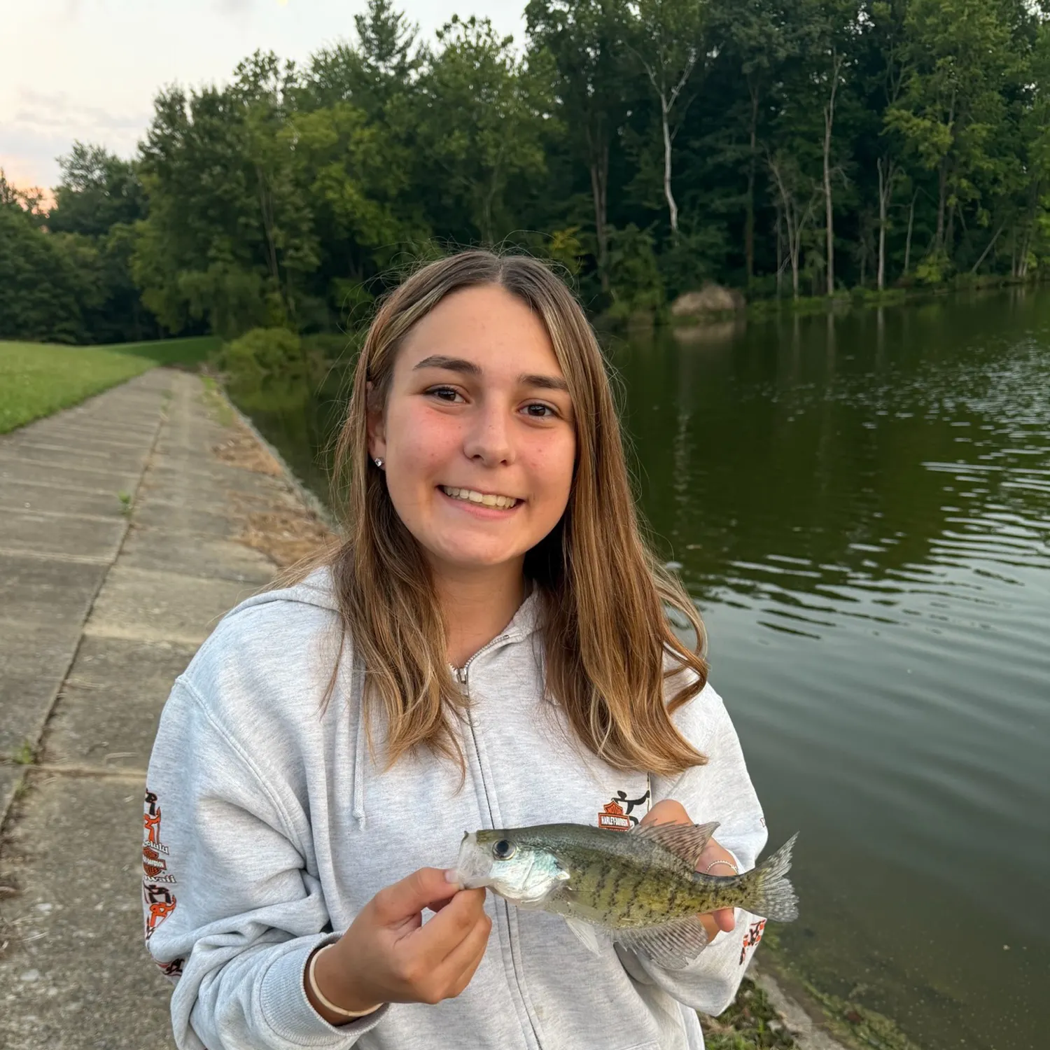 White crappie caught on Fishbrain