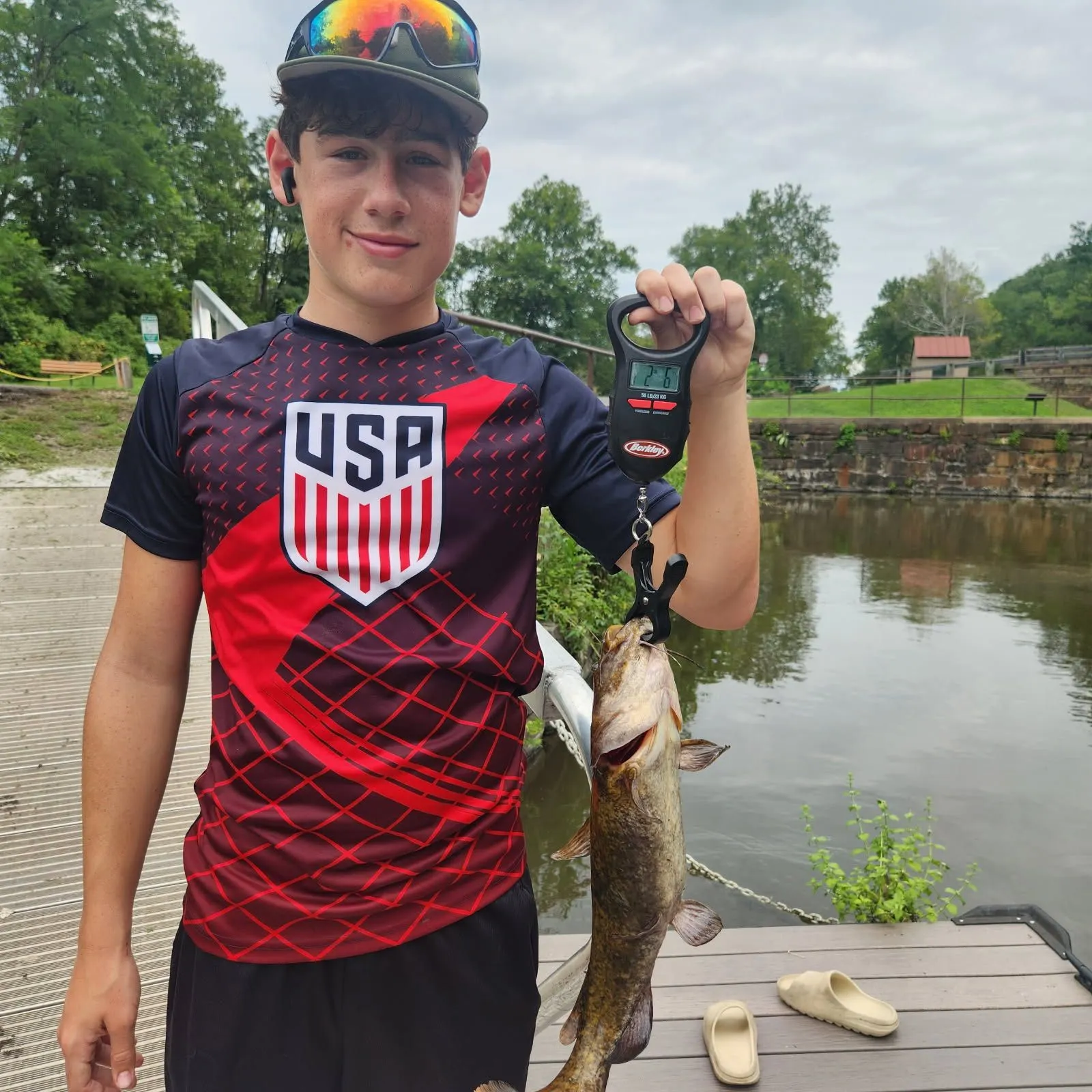 The most recent Flathead catfish catches on Fishbrain