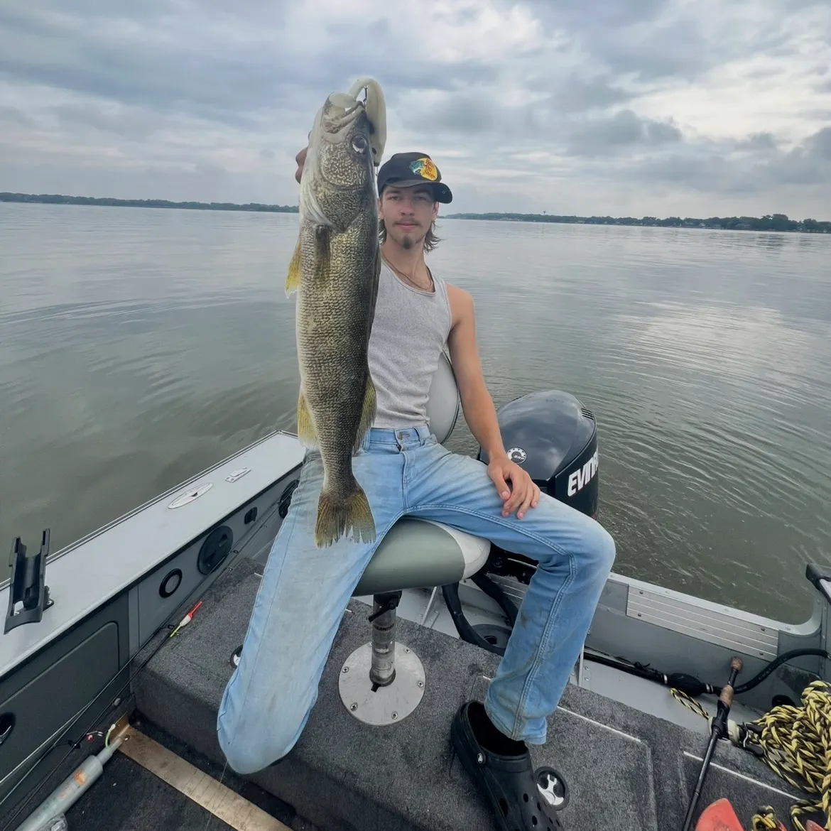 Walleye caught on Fishbrain