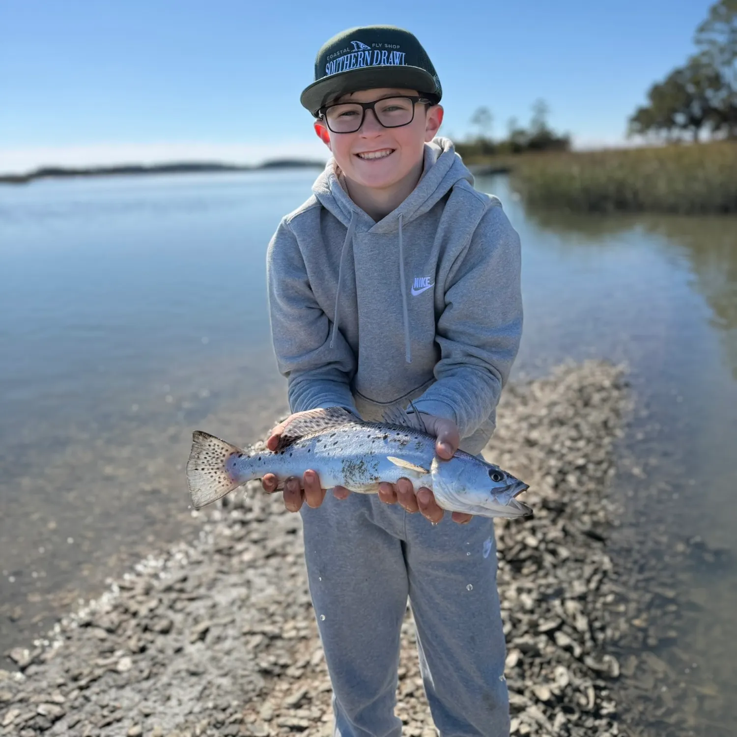 Spotted seatrout caught on Fishbrain