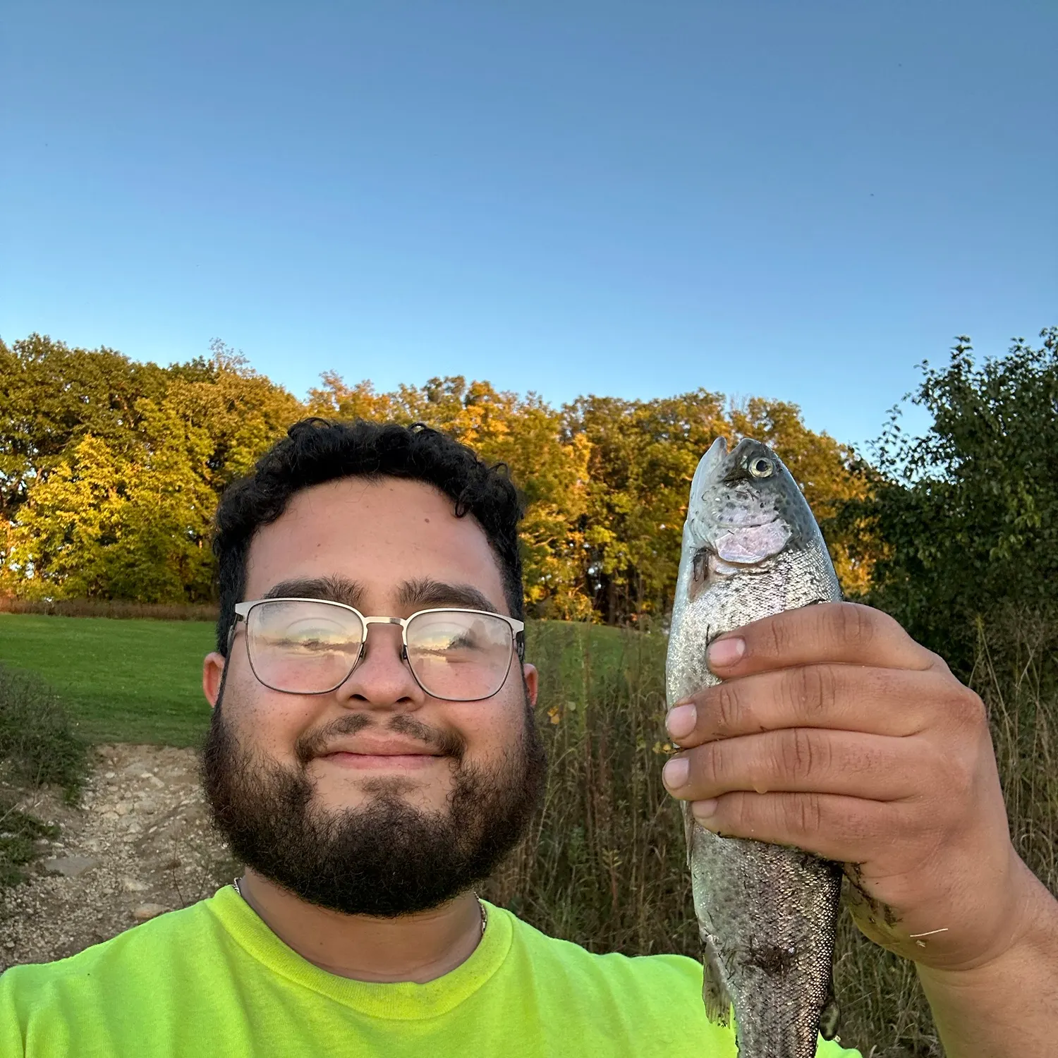 Rainbow trout caught on Fishbrain