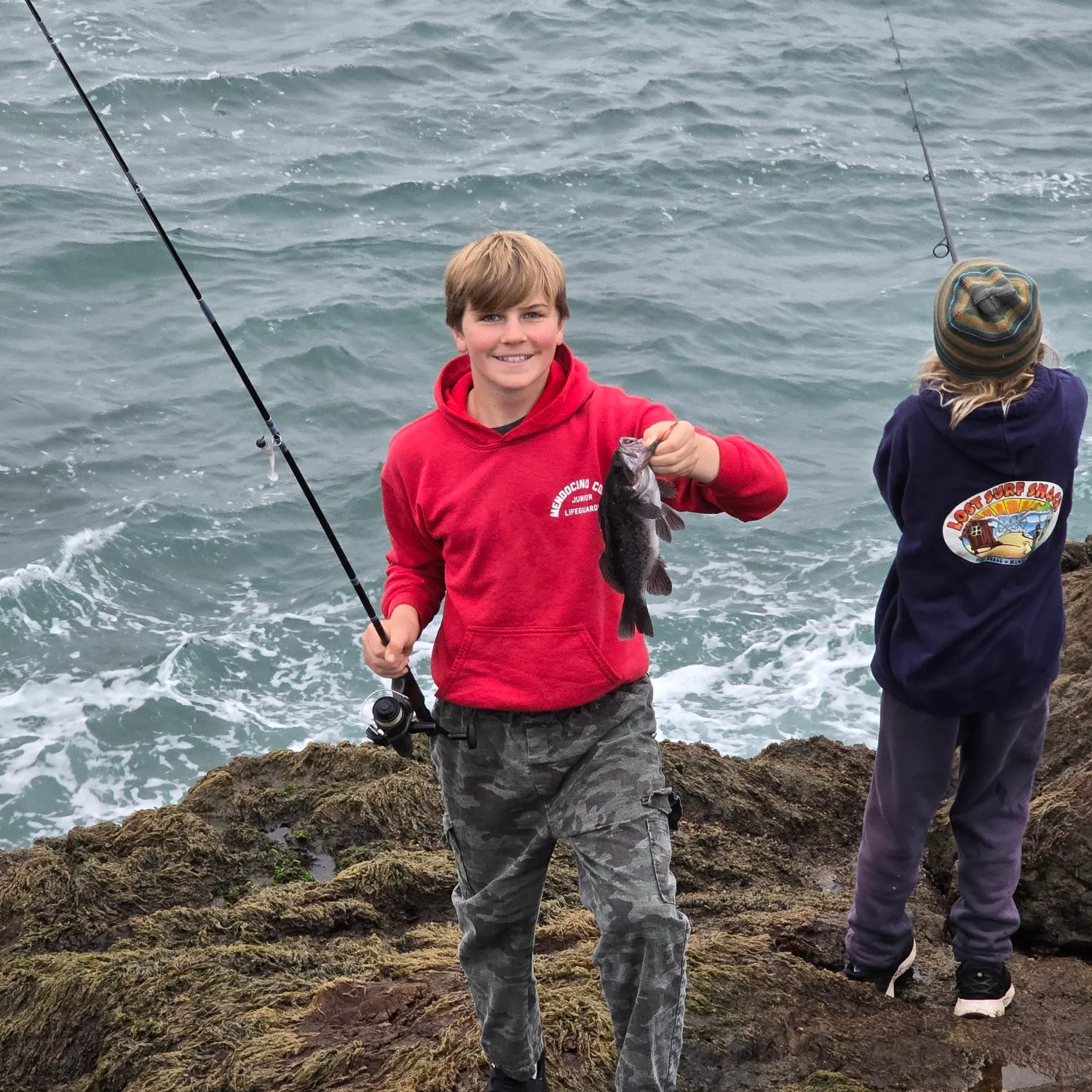 The most recent Black rockfish catches on Fishbrain