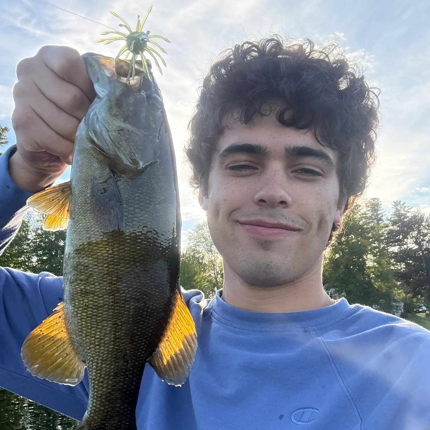Smallmouth bass caught on Fishbrain