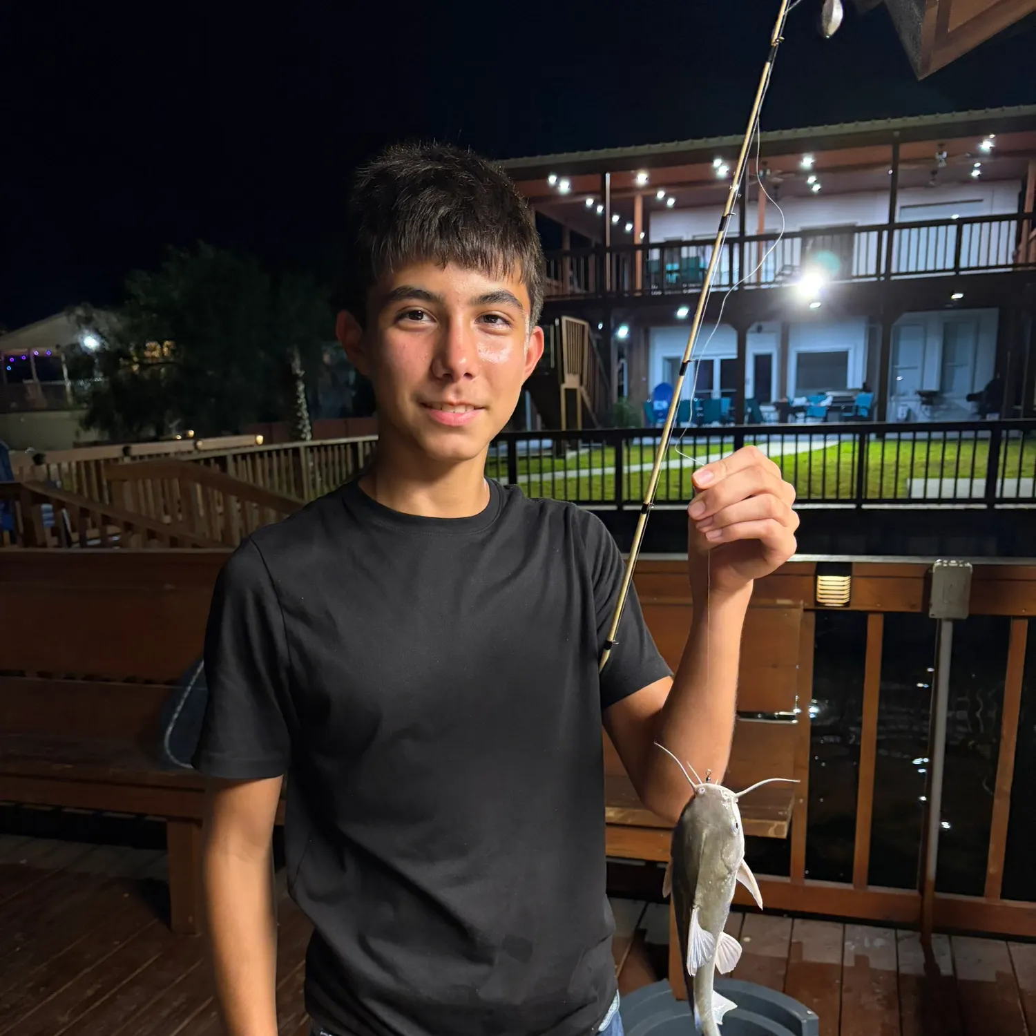 Channel catfish caught on Fishbrain