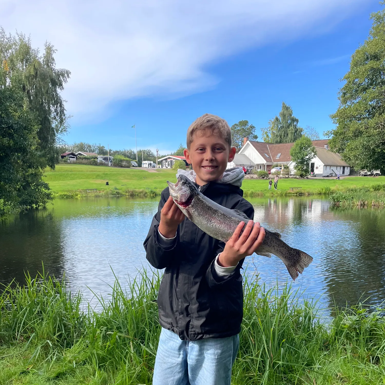 Rainbow trout caught on Fishbrain