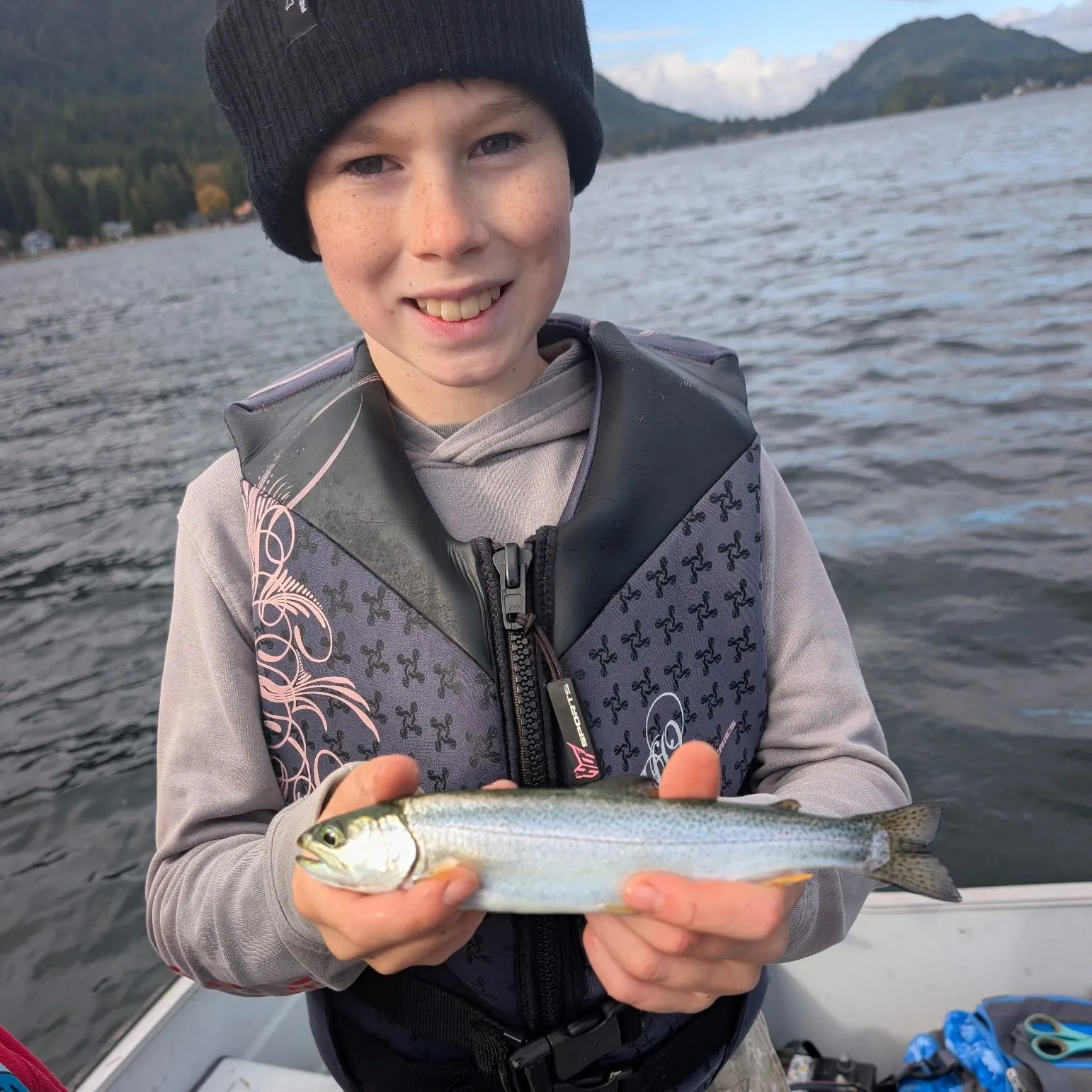 Coastal cutthroat trout caught on Fishbrain