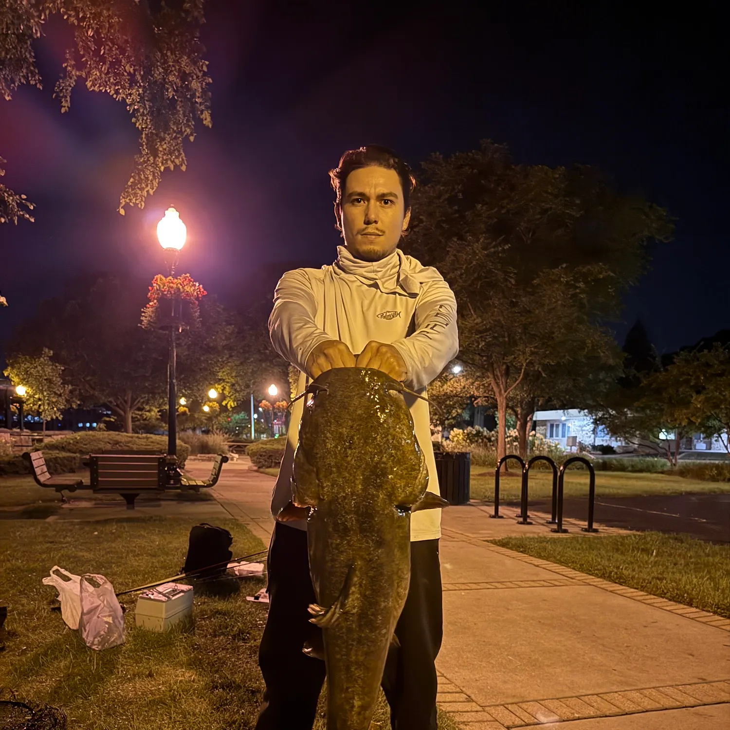 Flathead catfish caught on Fishbrain