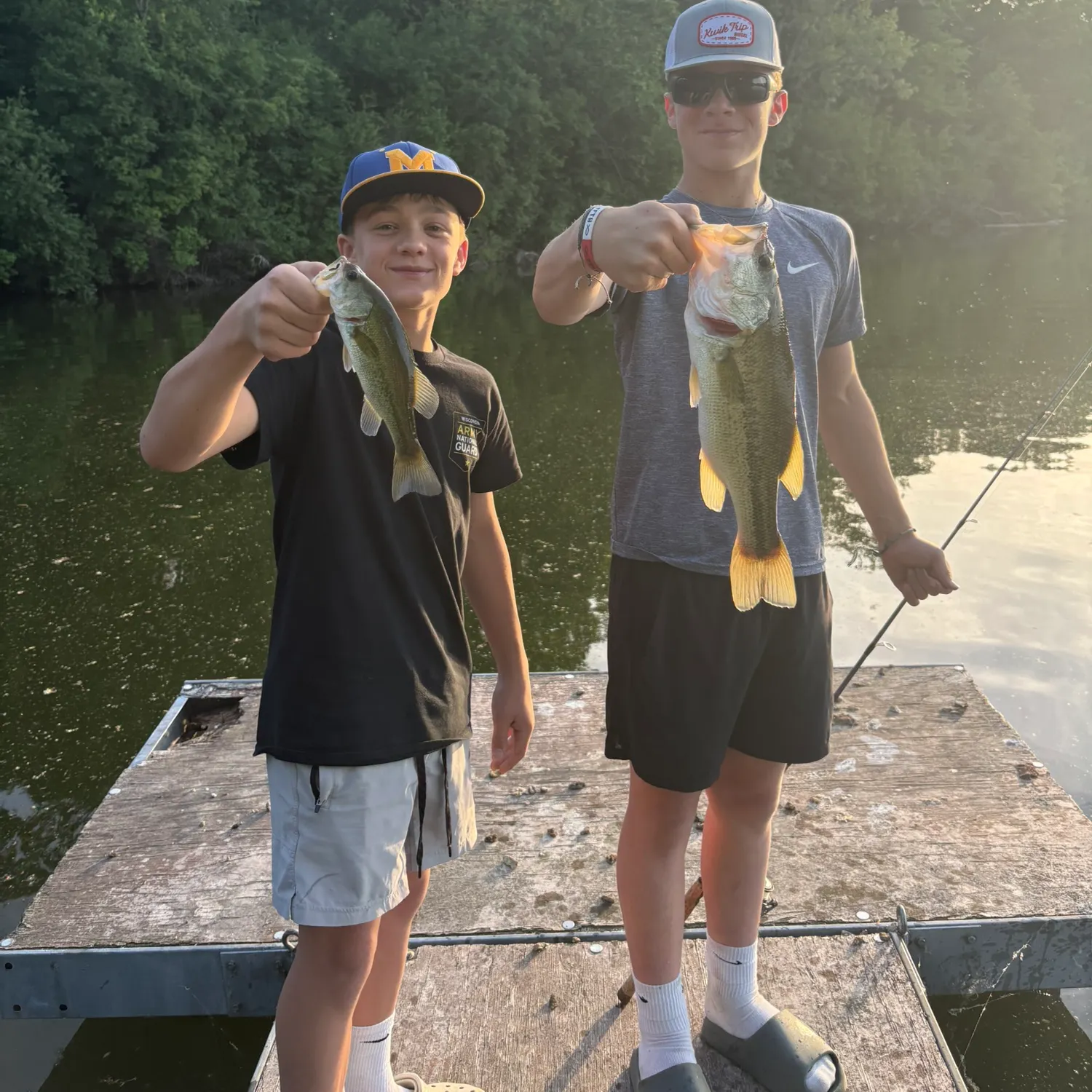 recently logged catches