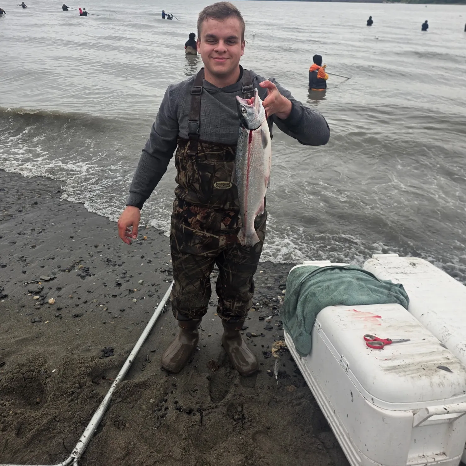 Sockeye salmon caught on Fishbrain