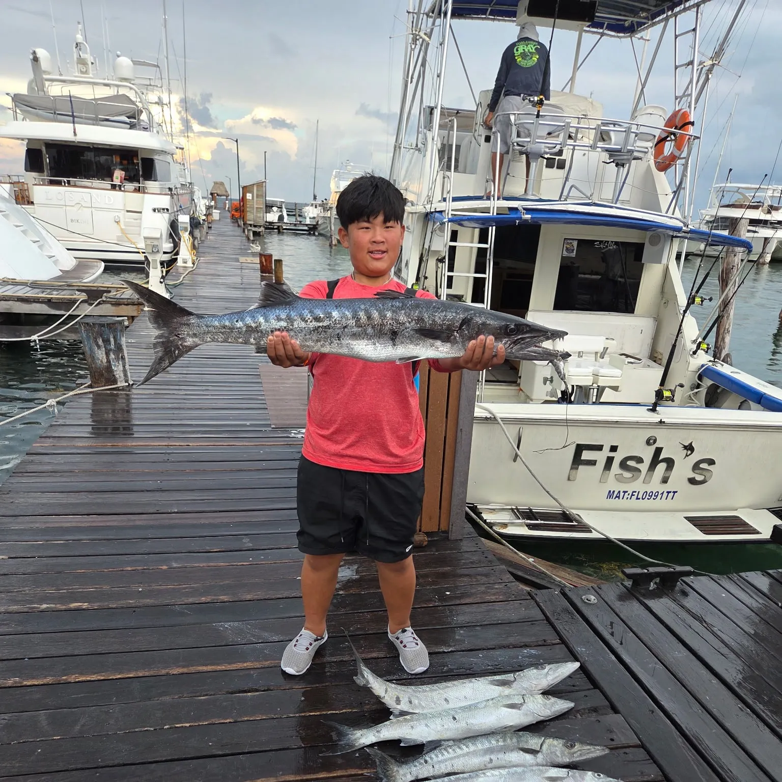 recently logged catches