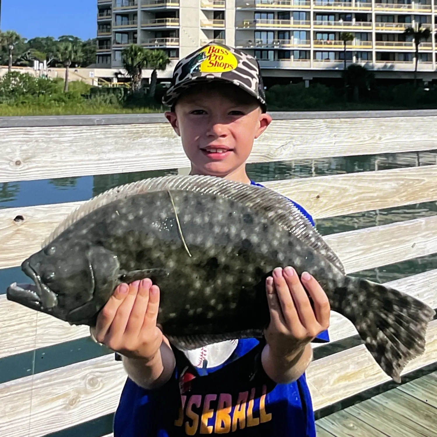 Summer flounder caught on Fishbrain