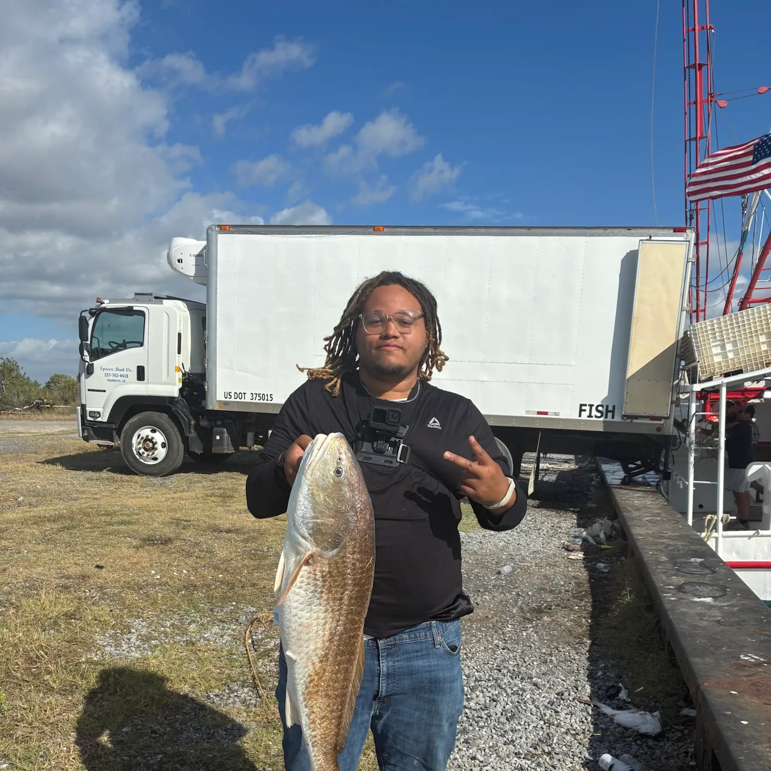 Red drum caught on Fishbrain