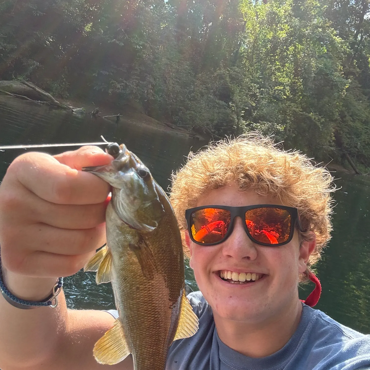 Smallmouth bass caught on Fishbrain