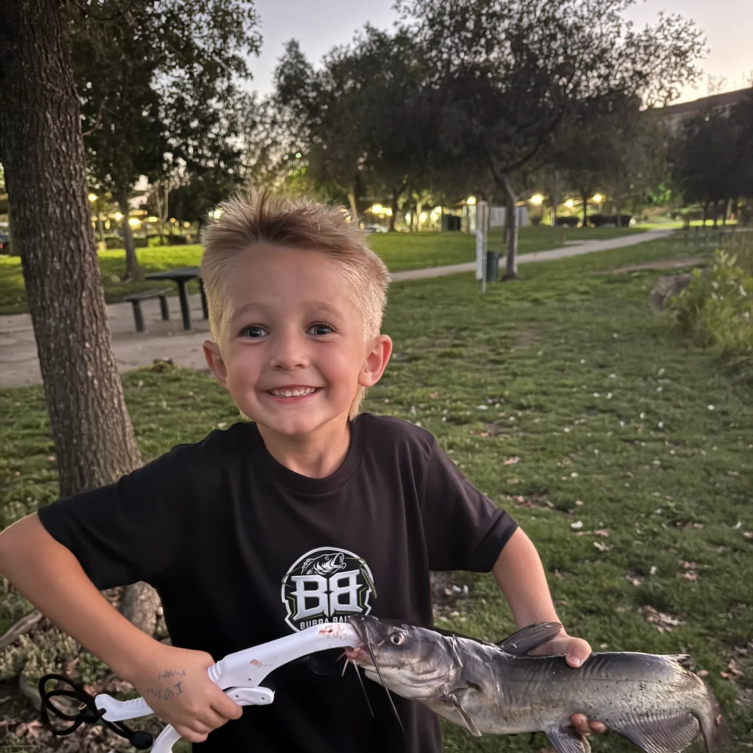 Channel catfish caught on Fishbrain