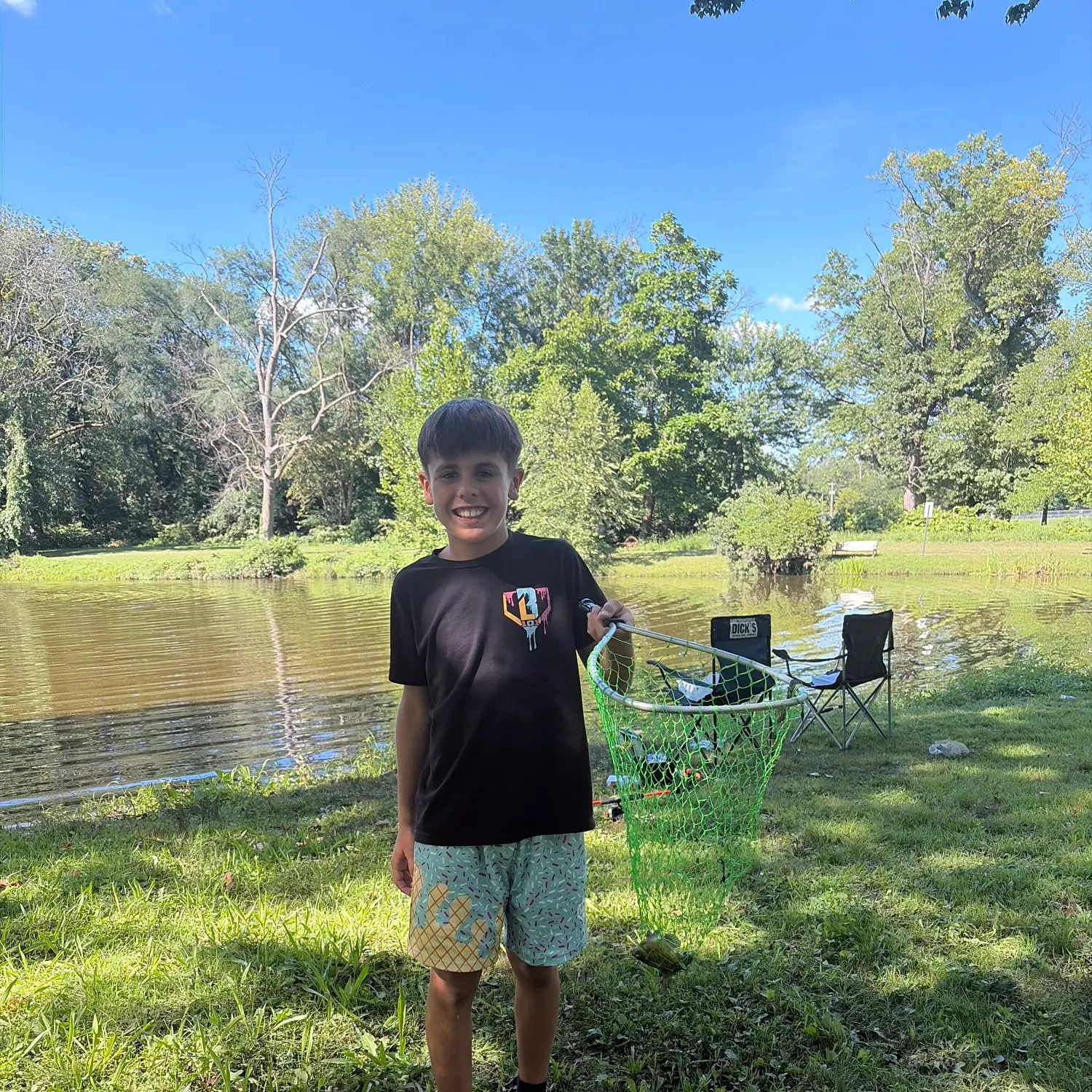 Pumpkinseed caught on Fishbrain