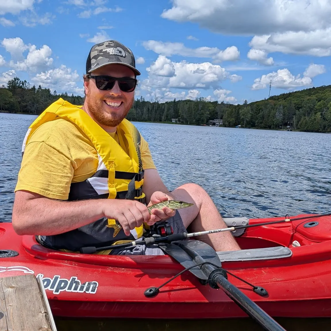 Northern pike caught on Fishbrain