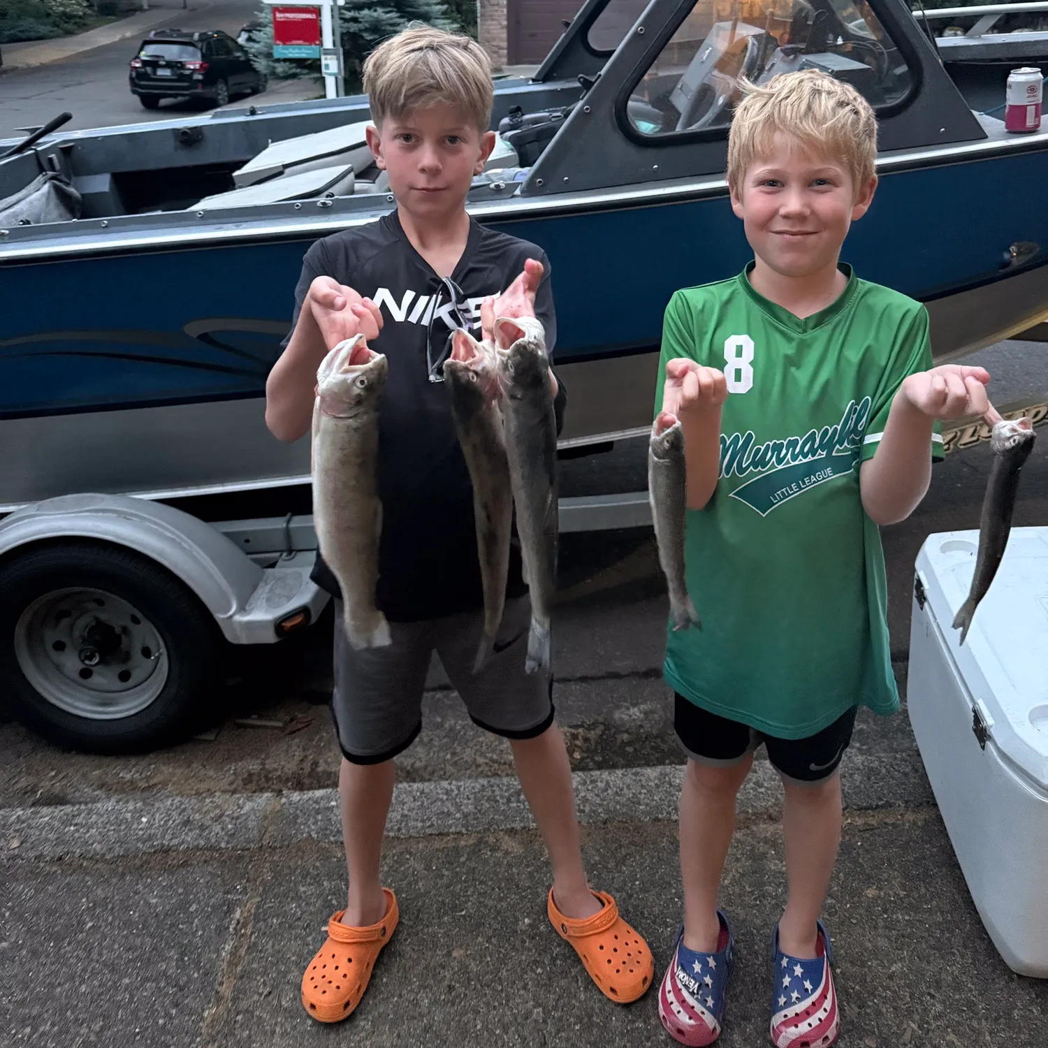 recently logged catches