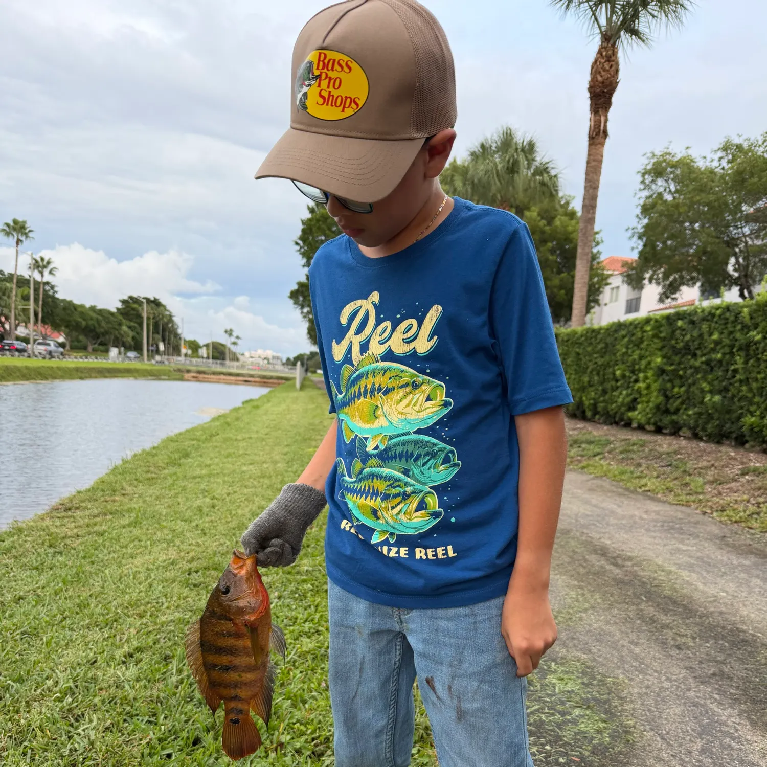 Mayan cichlid caught on Fishbrain