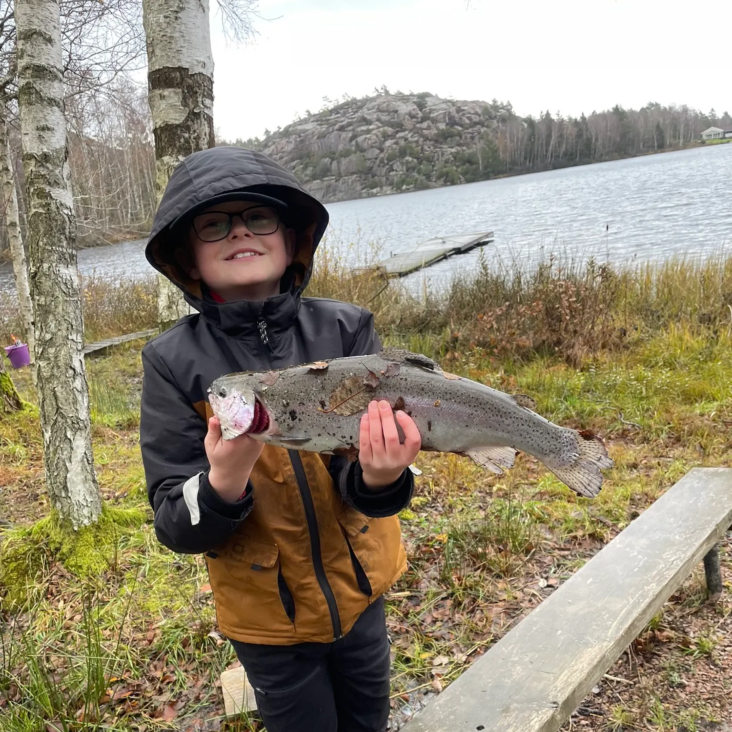 Rainbow trout caught on Fishbrain