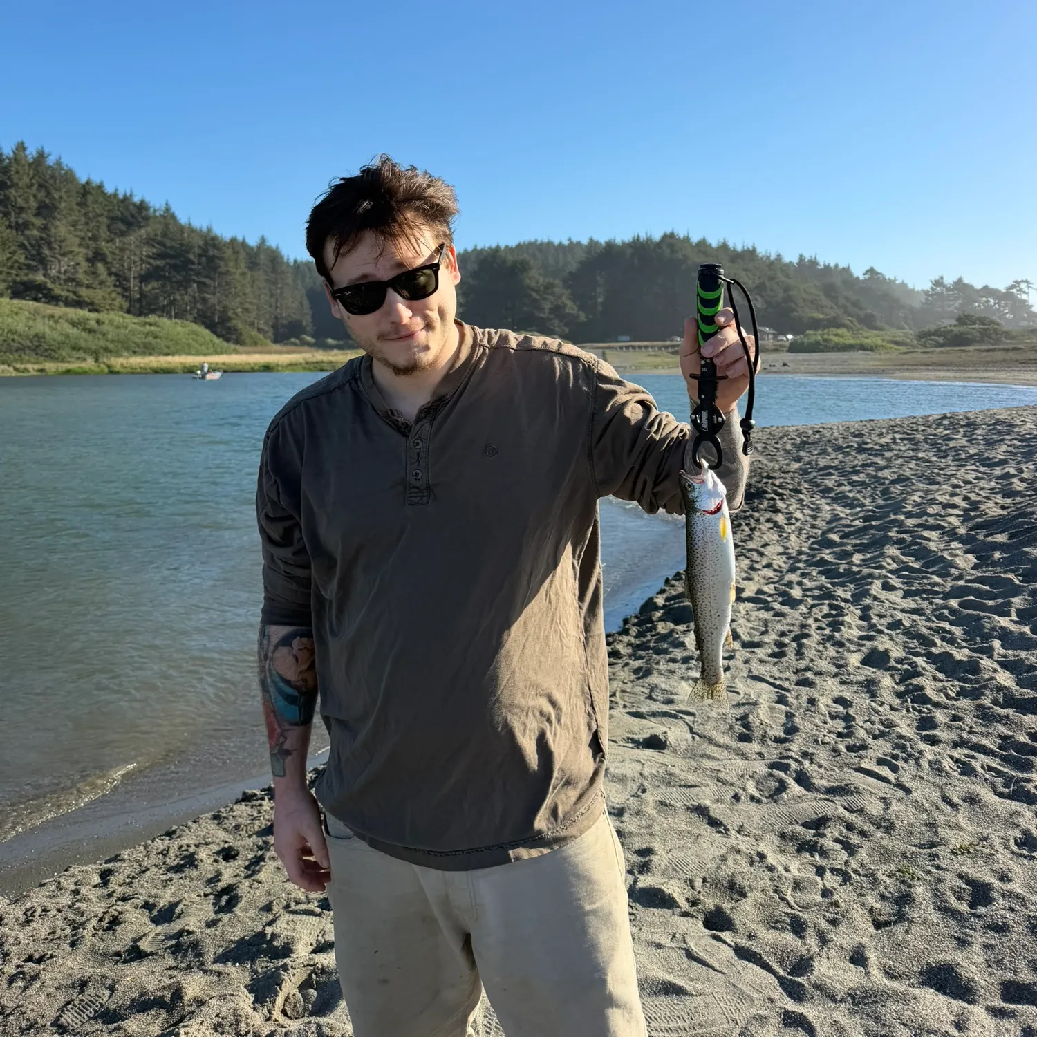 Rainbow trout caught on Fishbrain