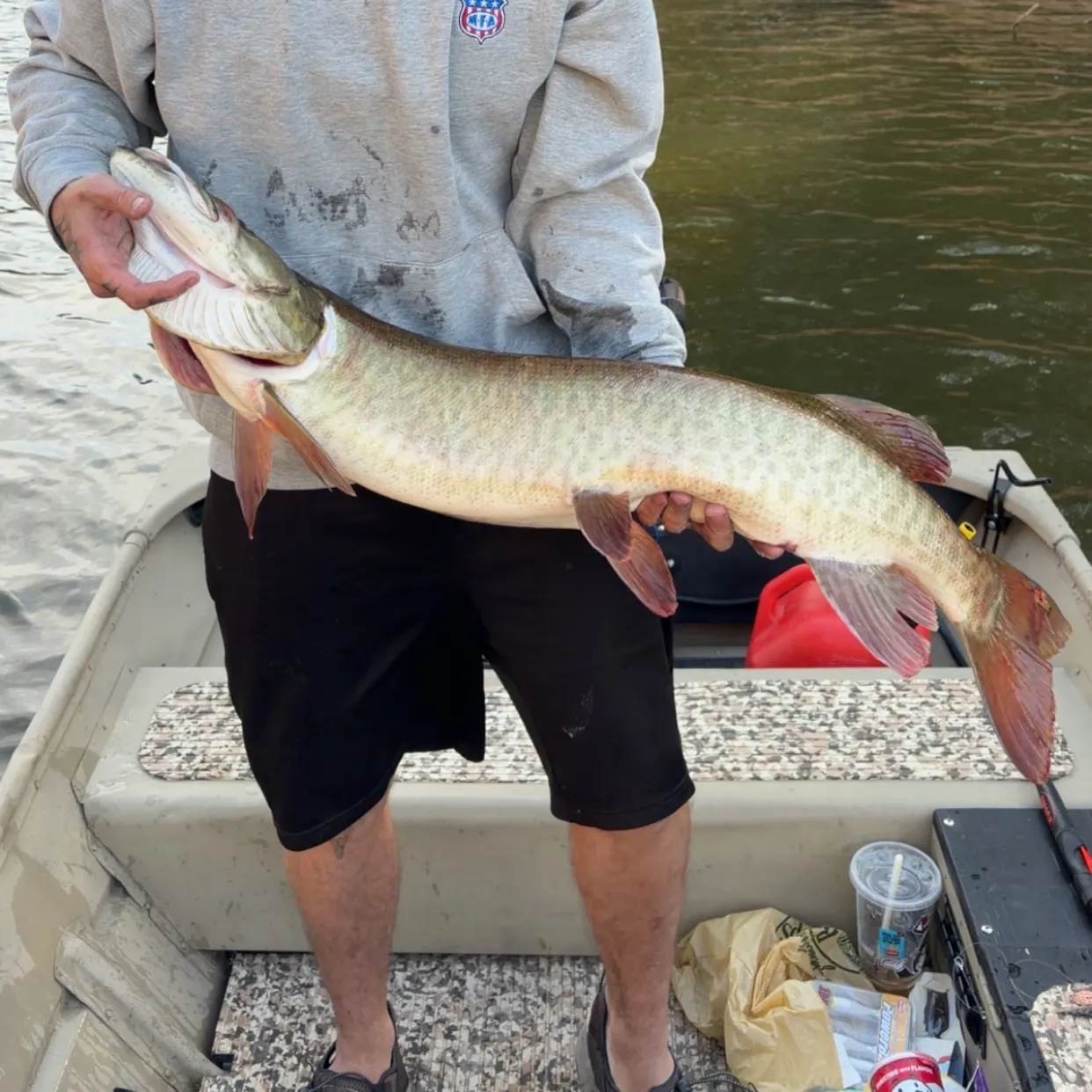 Muskie caught on Fishbrain