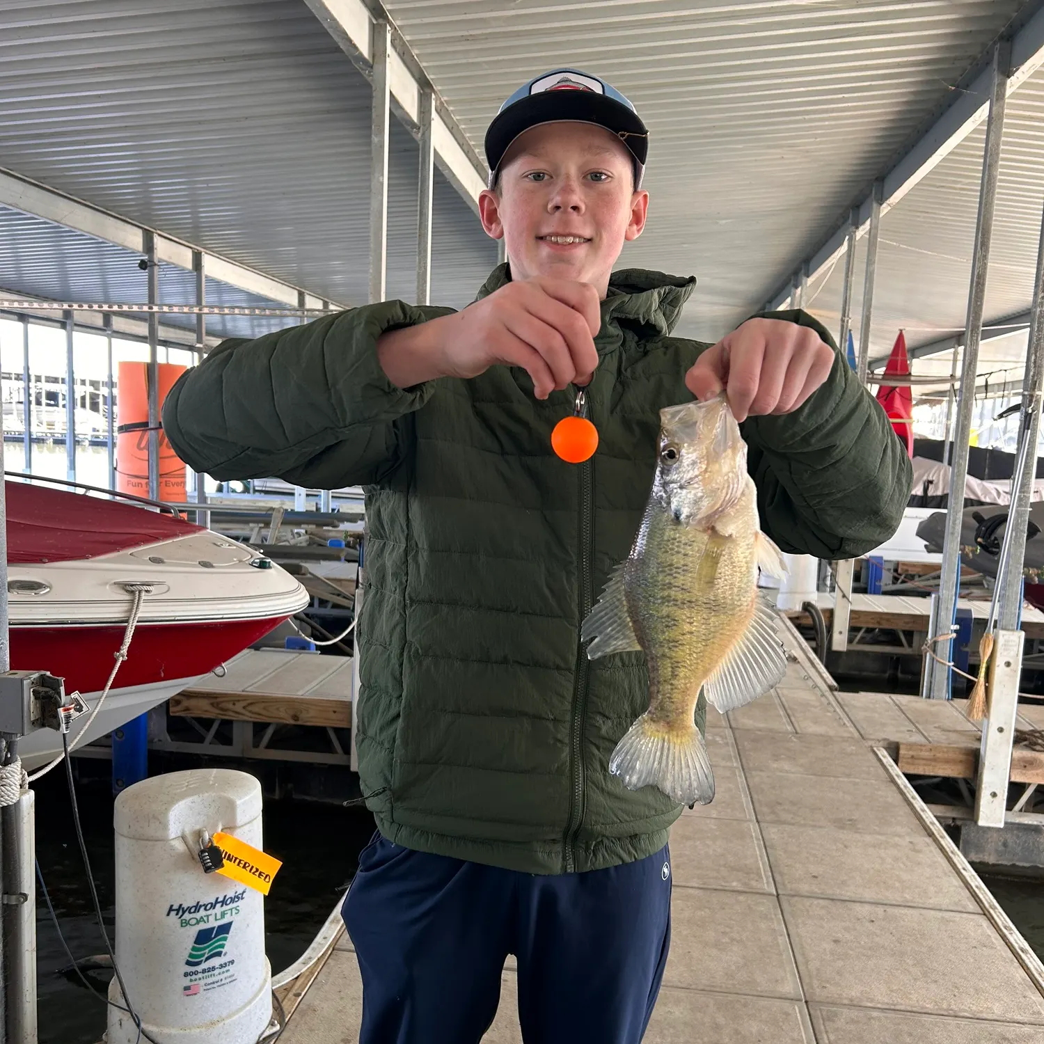 recently logged catches