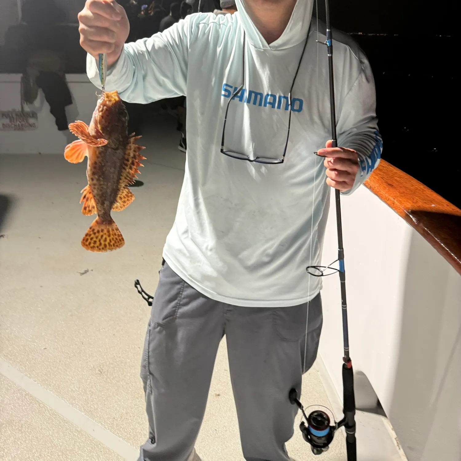 California scorpionfish caught on Fishbrain