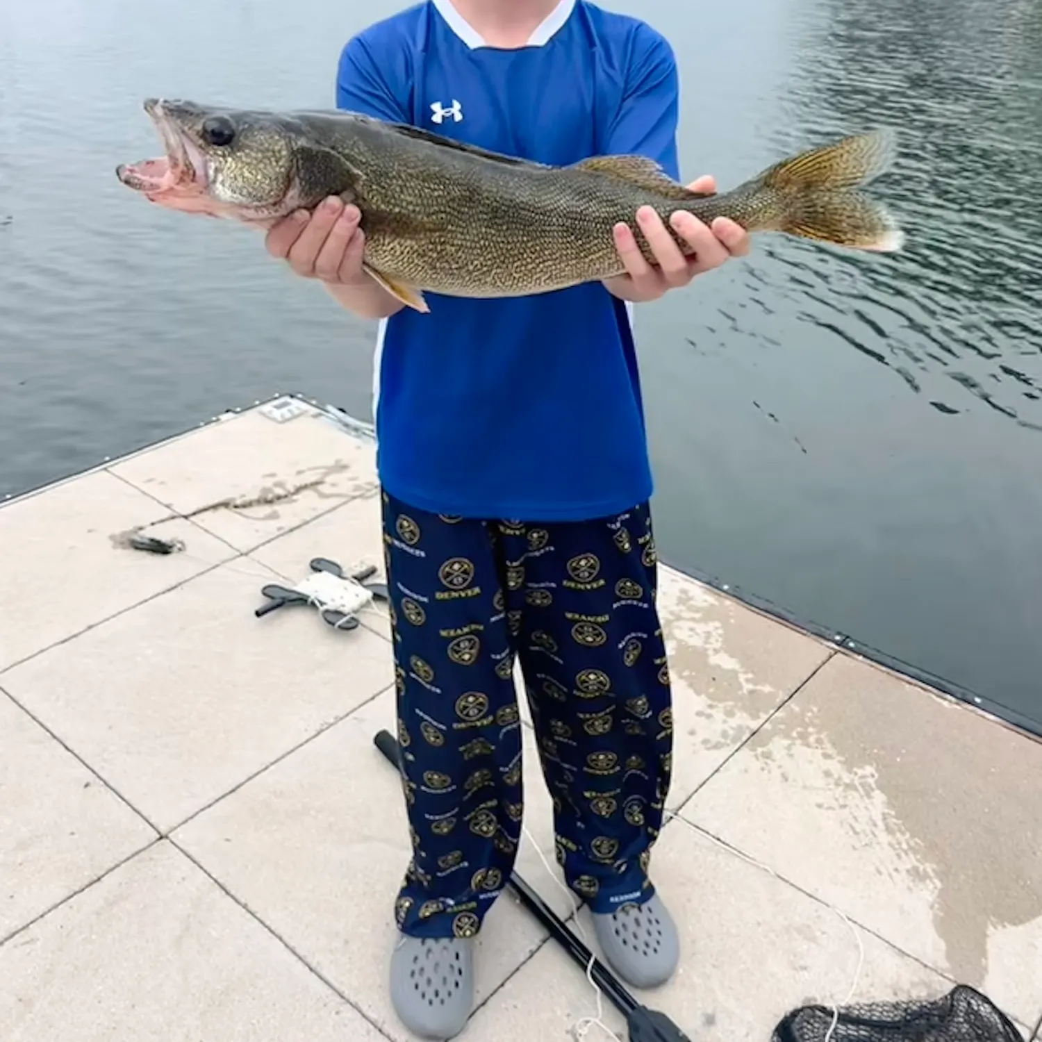 Walleye caught on Fishbrain