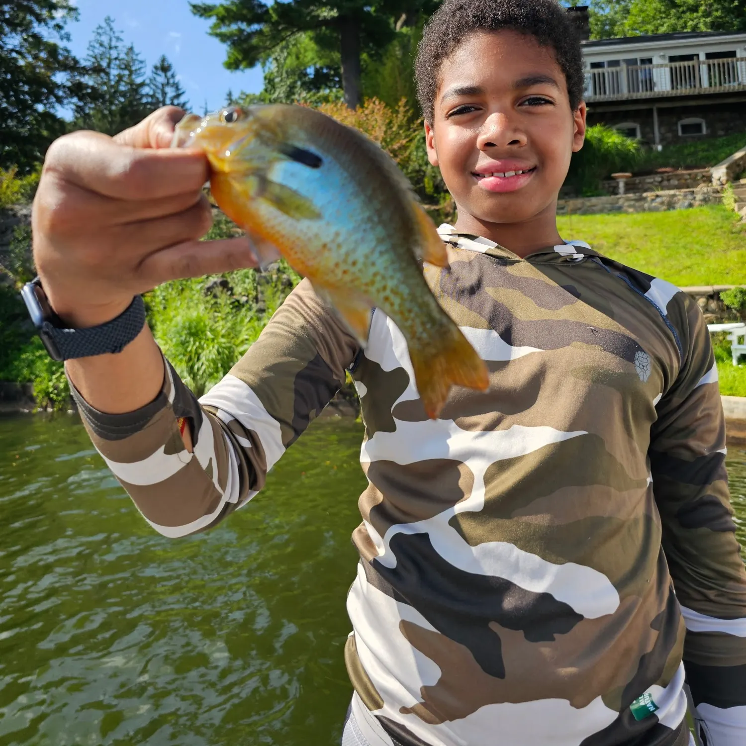Redbreast sunfish caught on Fishbrain