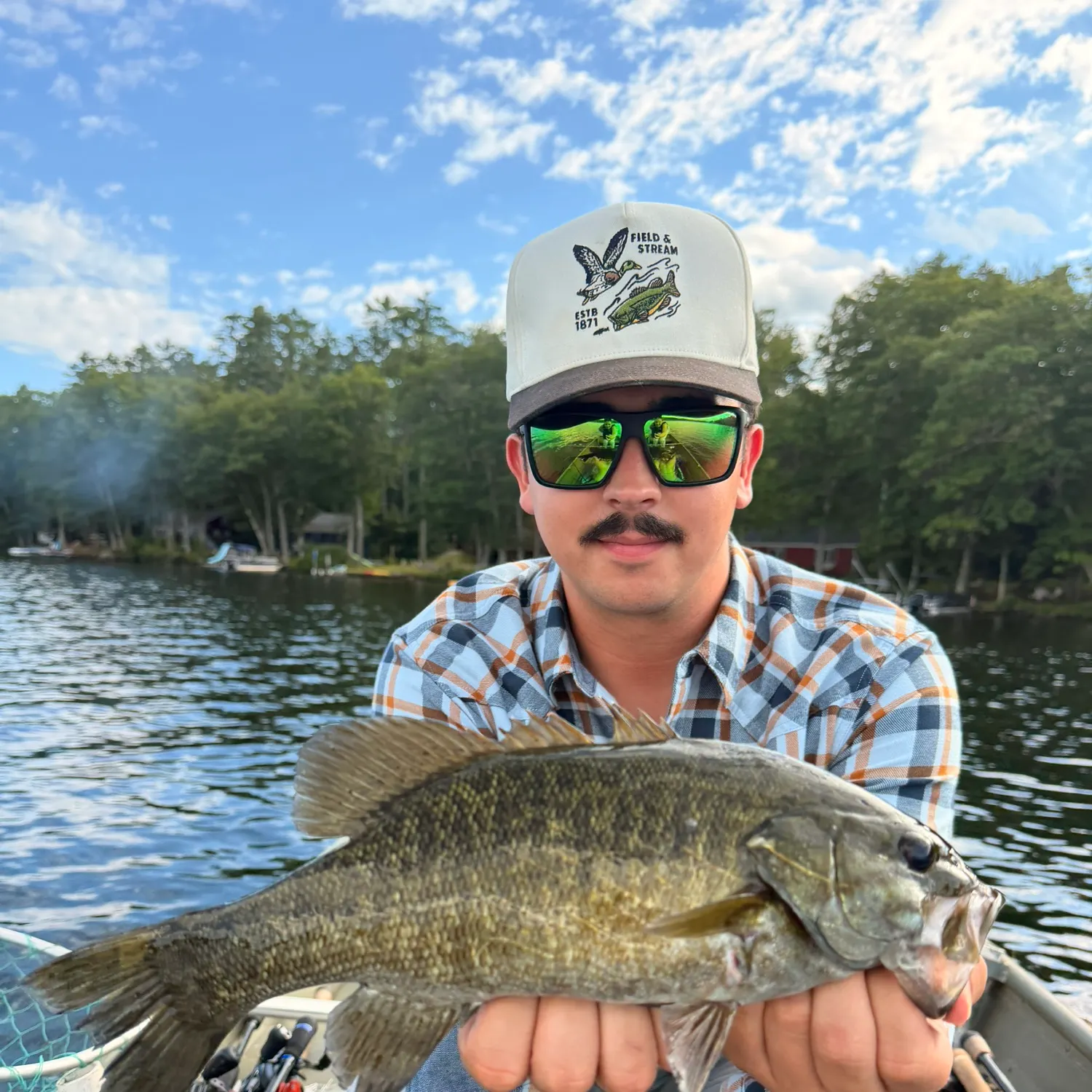 Smallmouth bass caught on Fishbrain
